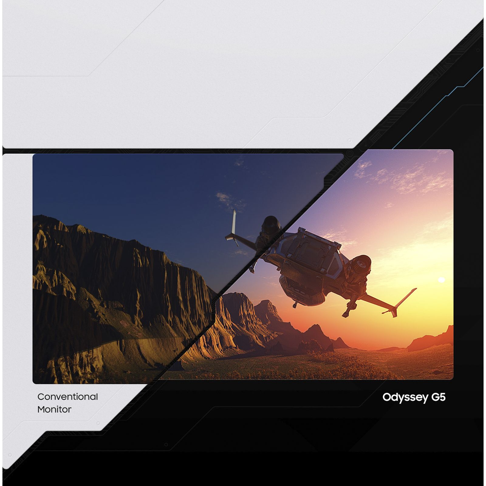 SAMSUNG Odyssey G5 86 cm (34 inch) Ultra WQHD VA Panel LED Curved Gaming Monitor with Black Equalizer_14