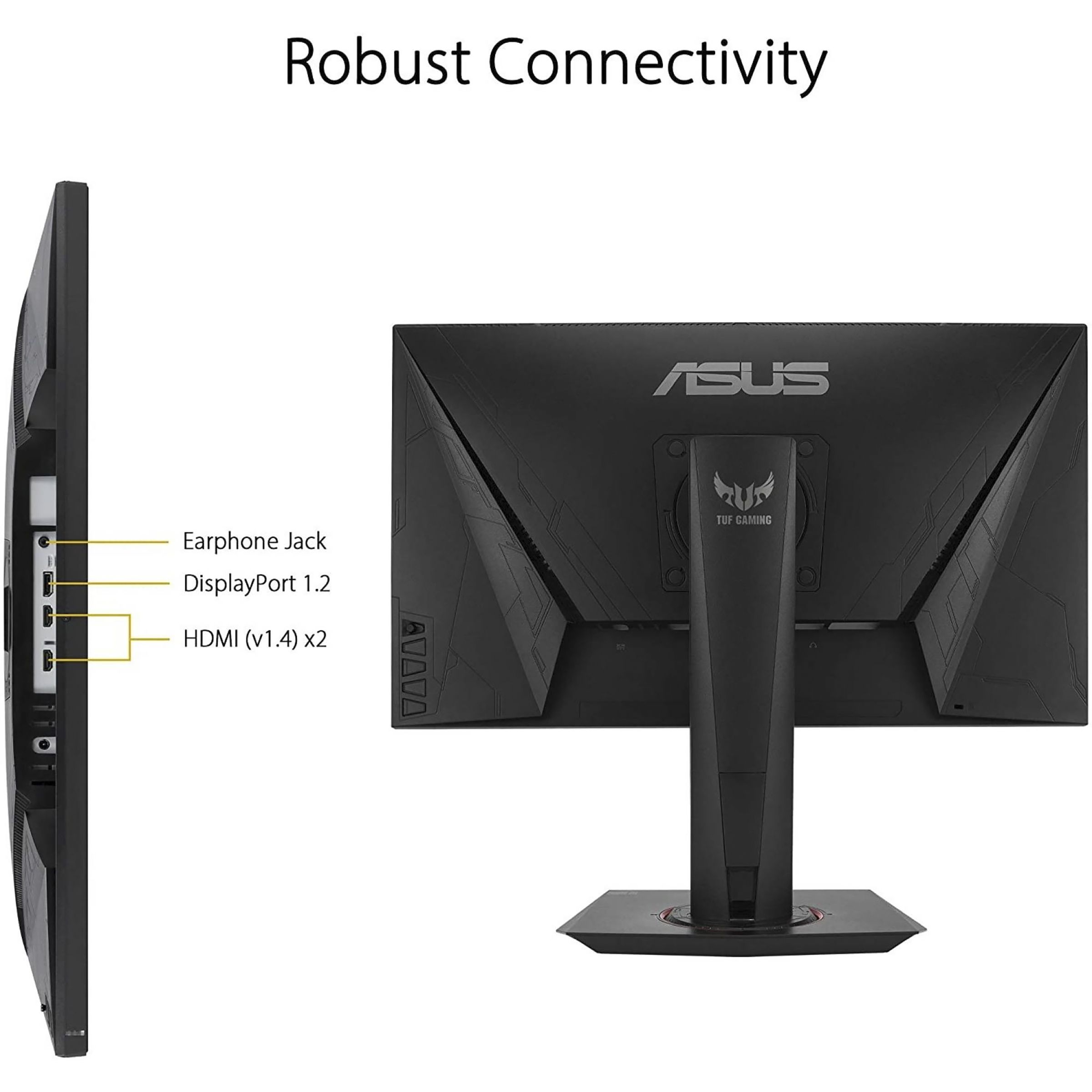ASUS TUF 62.23 cm (24.5 inch) Full HD IPS Panel LCD Non-Glare Height Adjustable Gaming Monitor with Extreme Low Motion Blur Technology ASUS TUF 62.23 cm (24.5 inch) Full HD IPS Panel LCD Non-Glare Height Adjustable Gaming Monitor with Extreme Low Motion Blur Technology_9