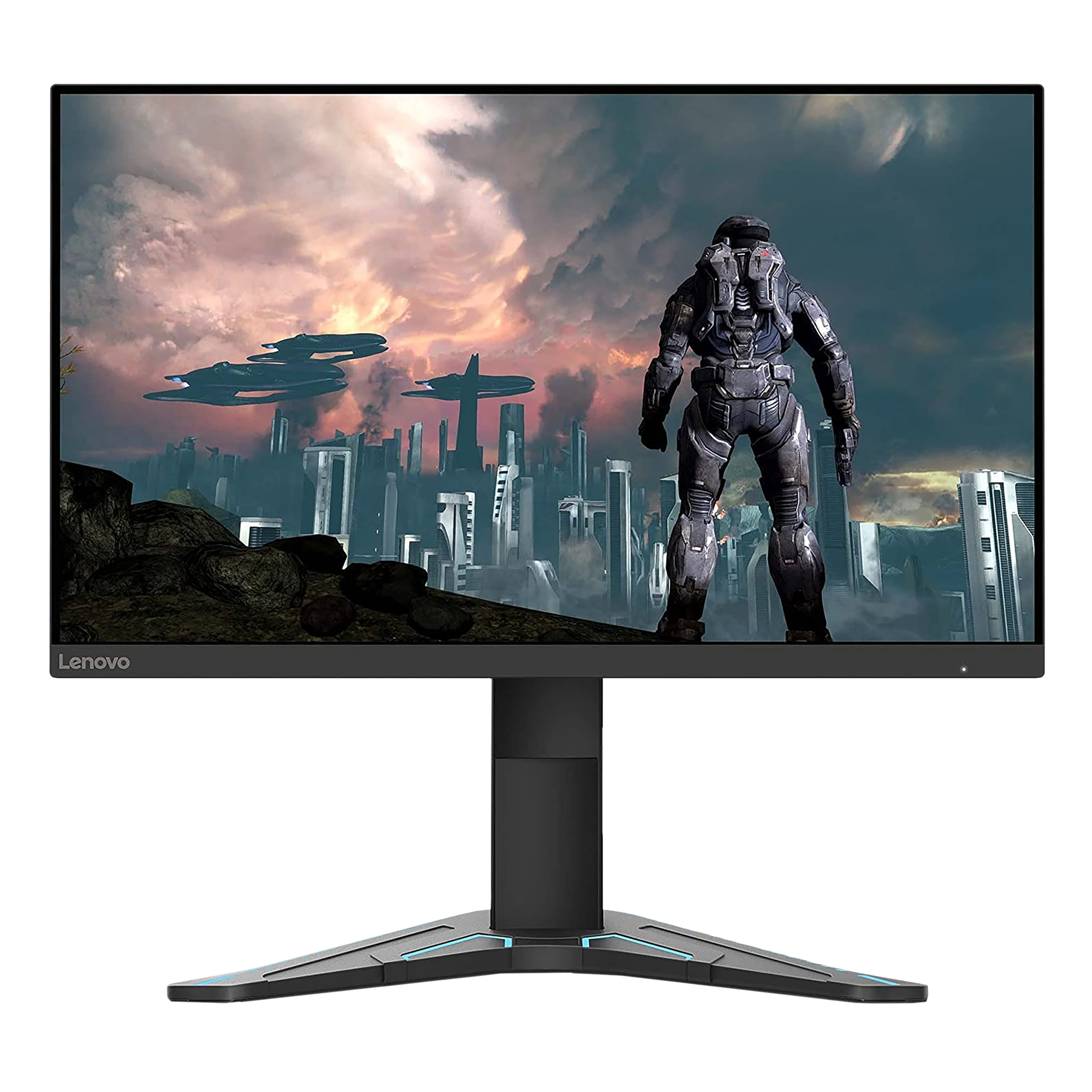 Lenovo G Series 60.45 cm (23.8 inch) Full HD IPS Panel LCD Flat Height Adjustable Gaming Monitor with AMD FreeSync Premium Technology Lenovo G Series 60.45 cm (23.8 inch) Full HD IPS Panel LCD Flat Height Adjustable Gaming Monitor with AMD FreeSync Premium Technology_1