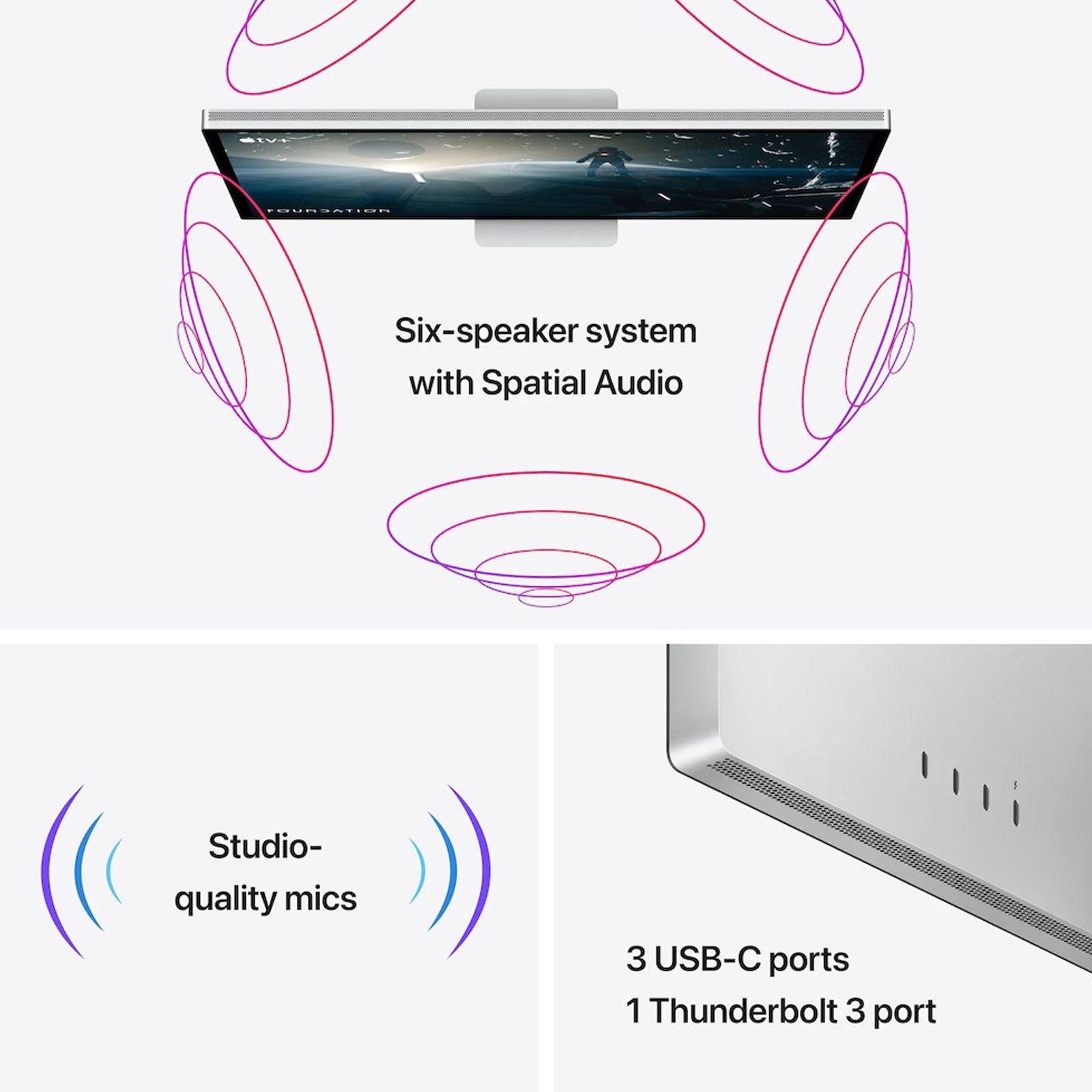 Apple Studio Display 68.29 cm (27 inch) Ultra HD 5K Retina Display Height Adjustable Monitor with True Tone Technology Apple Studio Display 68.29 cm (27 inch) Ultra HD 5K Retina Display Height Adjustable Monitor with True Tone Technology_6