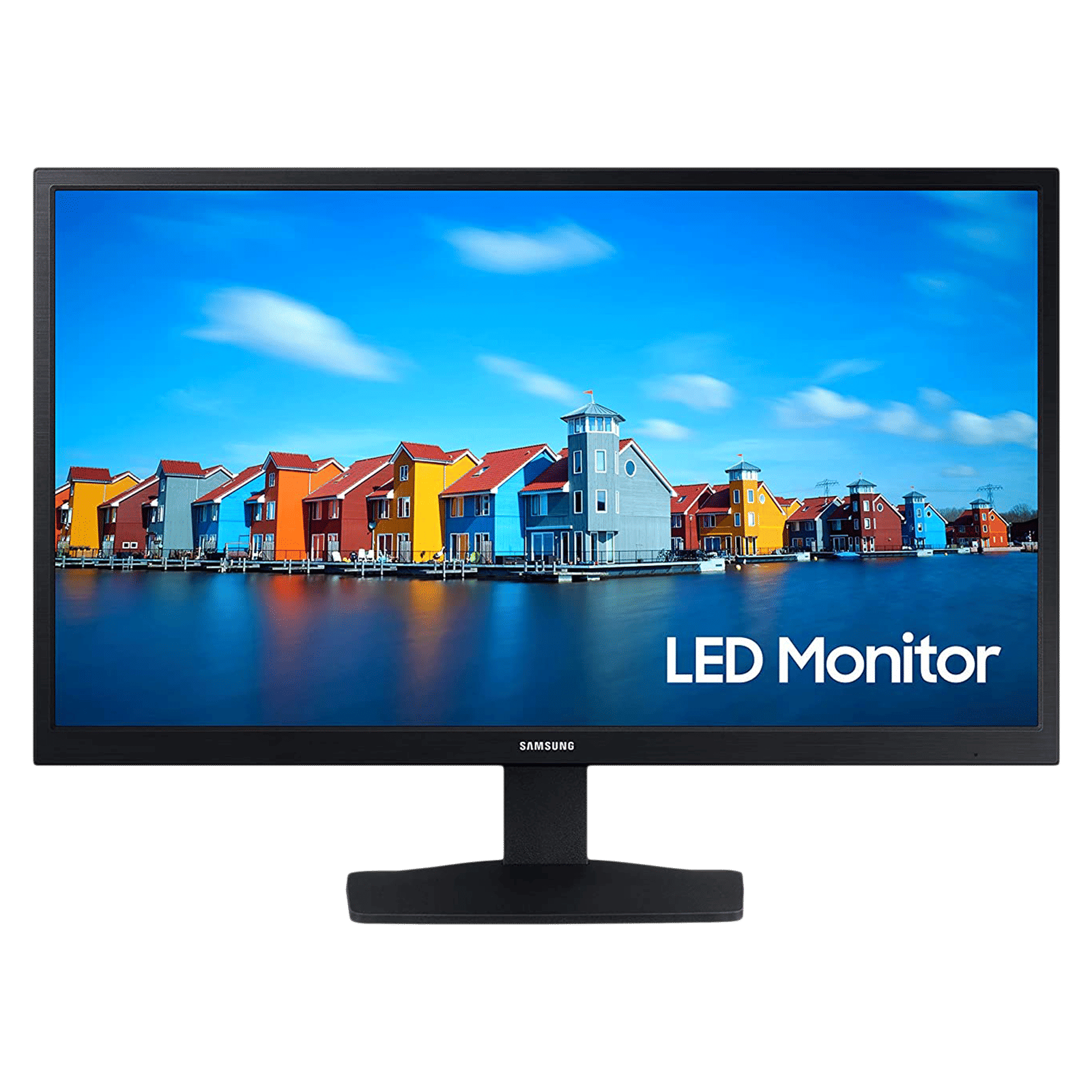 SAMSUNG LS22A334NHW 55.88 cm (22 inch) Full HD LED Panel Monitor with Eye Saver Mode_1