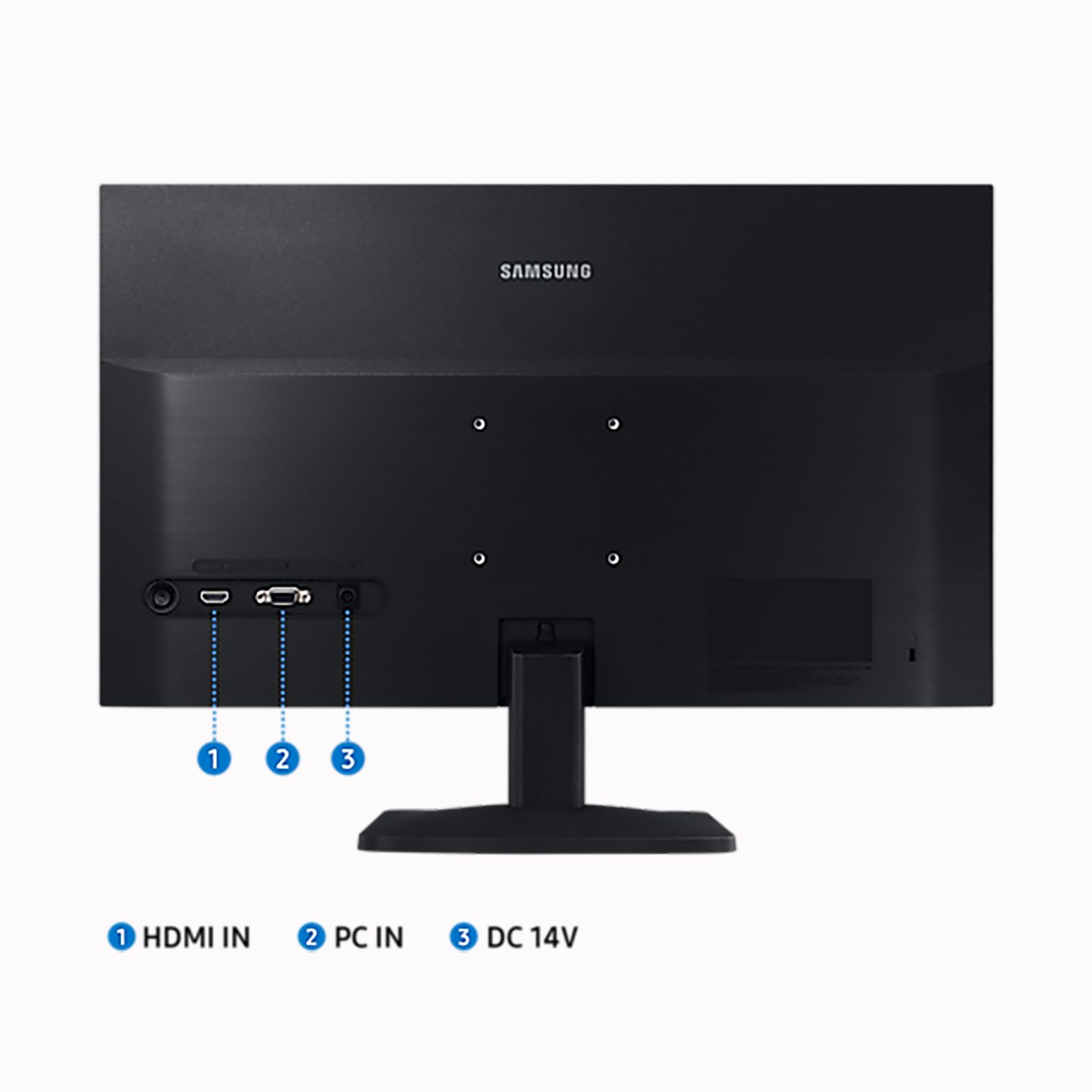 SAMSUNG LS22A334NHW 55.88 cm (22 inch) Full HD LED Panel Monitor with Eye Saver Mode_16