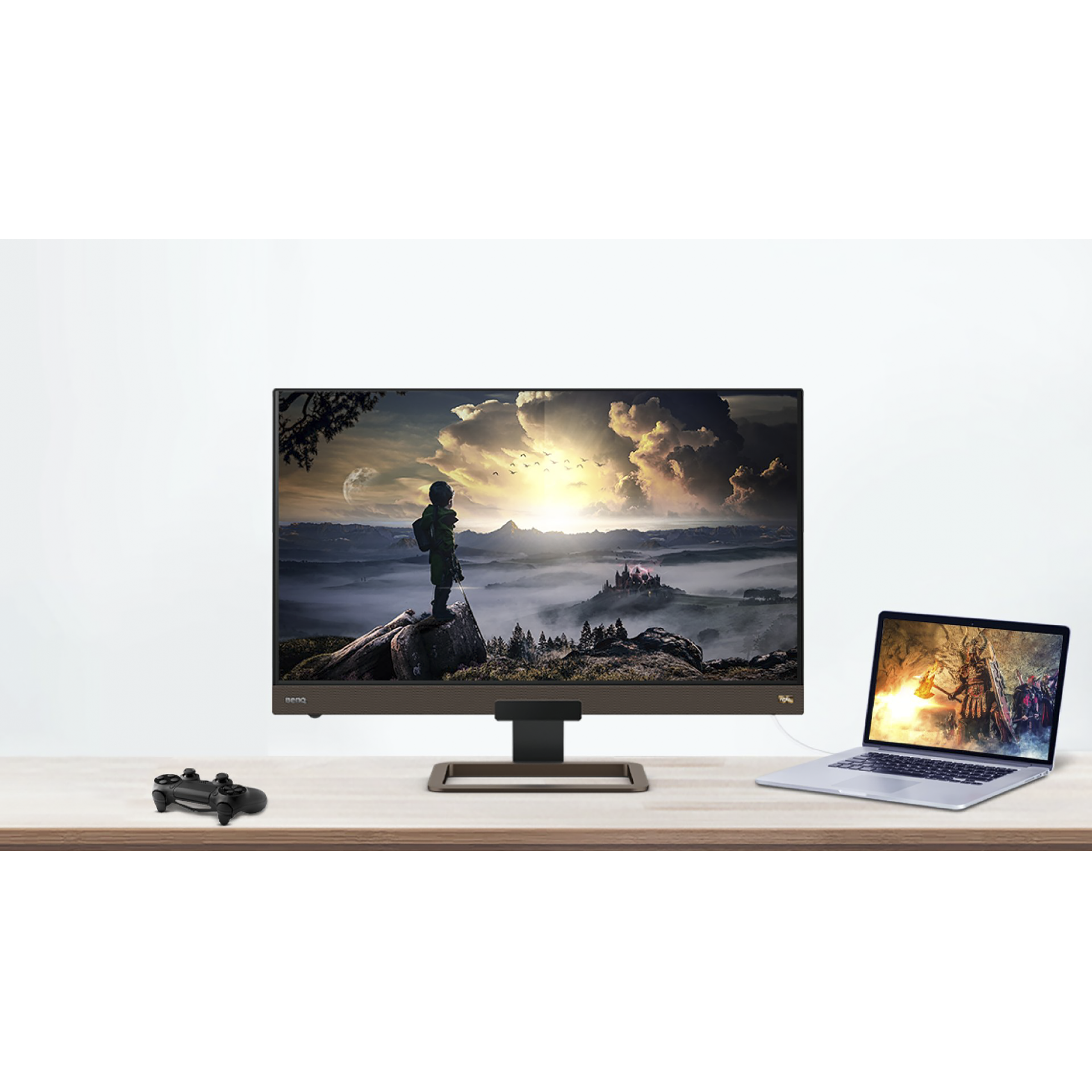 BenQ 81.28 cm (32 inch) Ultra HD 4K IPS Panel LCD Bezel-Less Gaming Monitor with Flicker-Free Technology_8