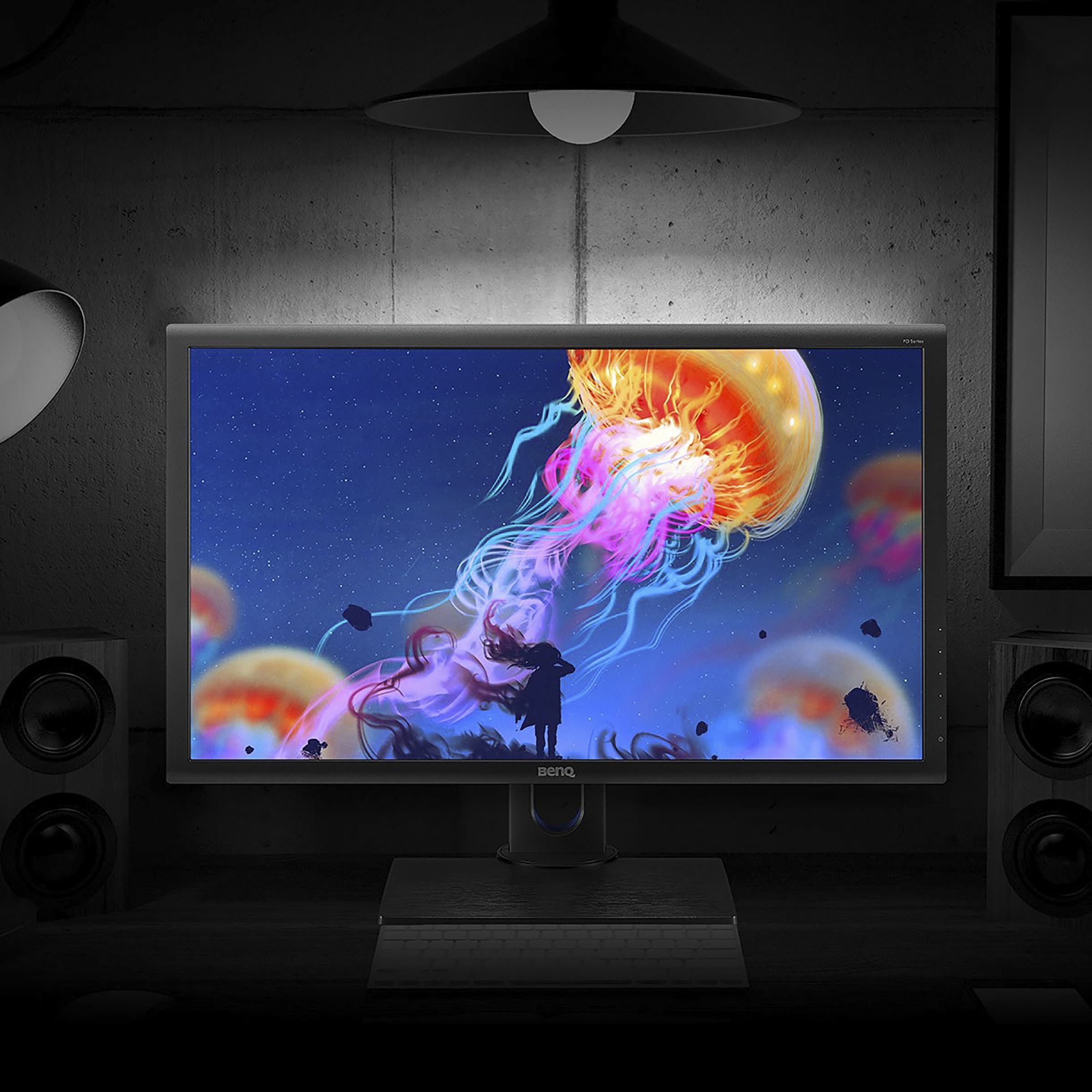 BenQ DesignVue 68.58 cm (27 inch) QHD IPS Panel LED Anti-Glare Height Adjustable Monitor with Attentive Color Modes BenQ DesignVue 68.58 cm (27 inch) QHD IPS Panel LED Anti-Glare Height Adjustable Monitor with Attentive Color Modes_18