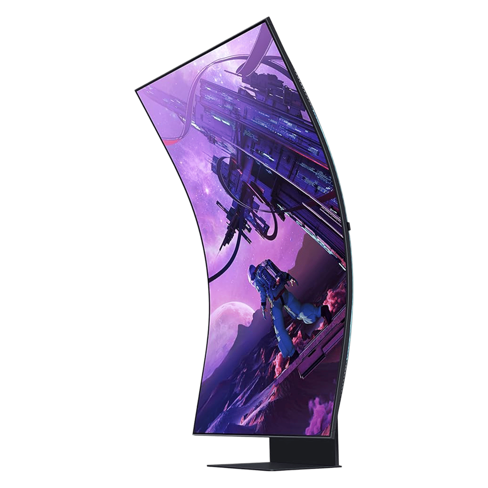 SAMSUNG Odyssey Ark 138.8 cm (55 inch) Ultra HD 4K VA Panel Mini-LED Curved Height Adjustable Gaming Monitor with Quantum Matrix Technology_17