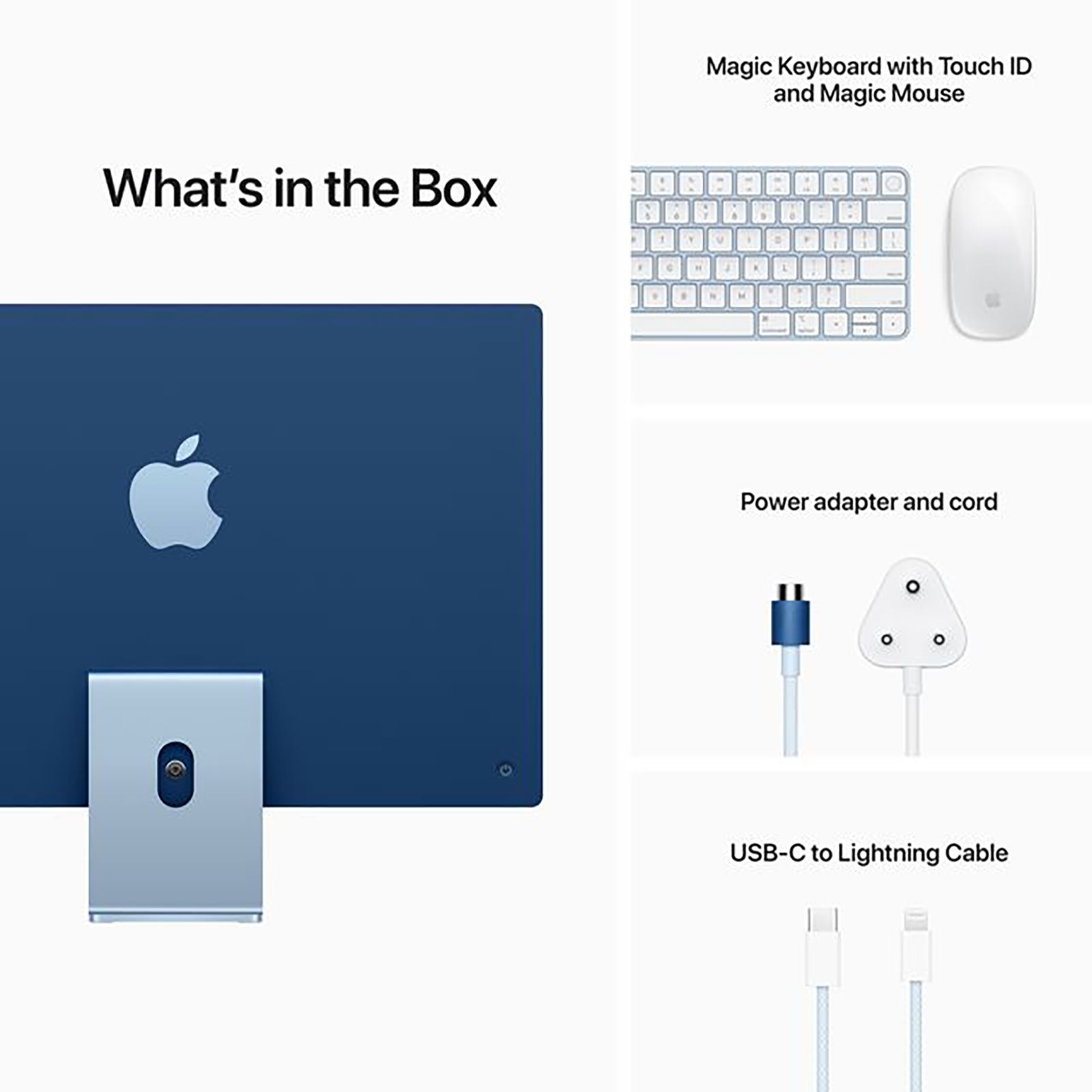 Apple iMac 24 Inch 4.5K Retina Display 2021 (M1 Chip, 8GB, 256GB, Apple, macOS Big Sur, Blue) Apple iMac 24 Inch 4.5K Retina Display 2021 (M1 Chip, 8GB, 256GB, Apple, macOS Big Sur, Blue)_7