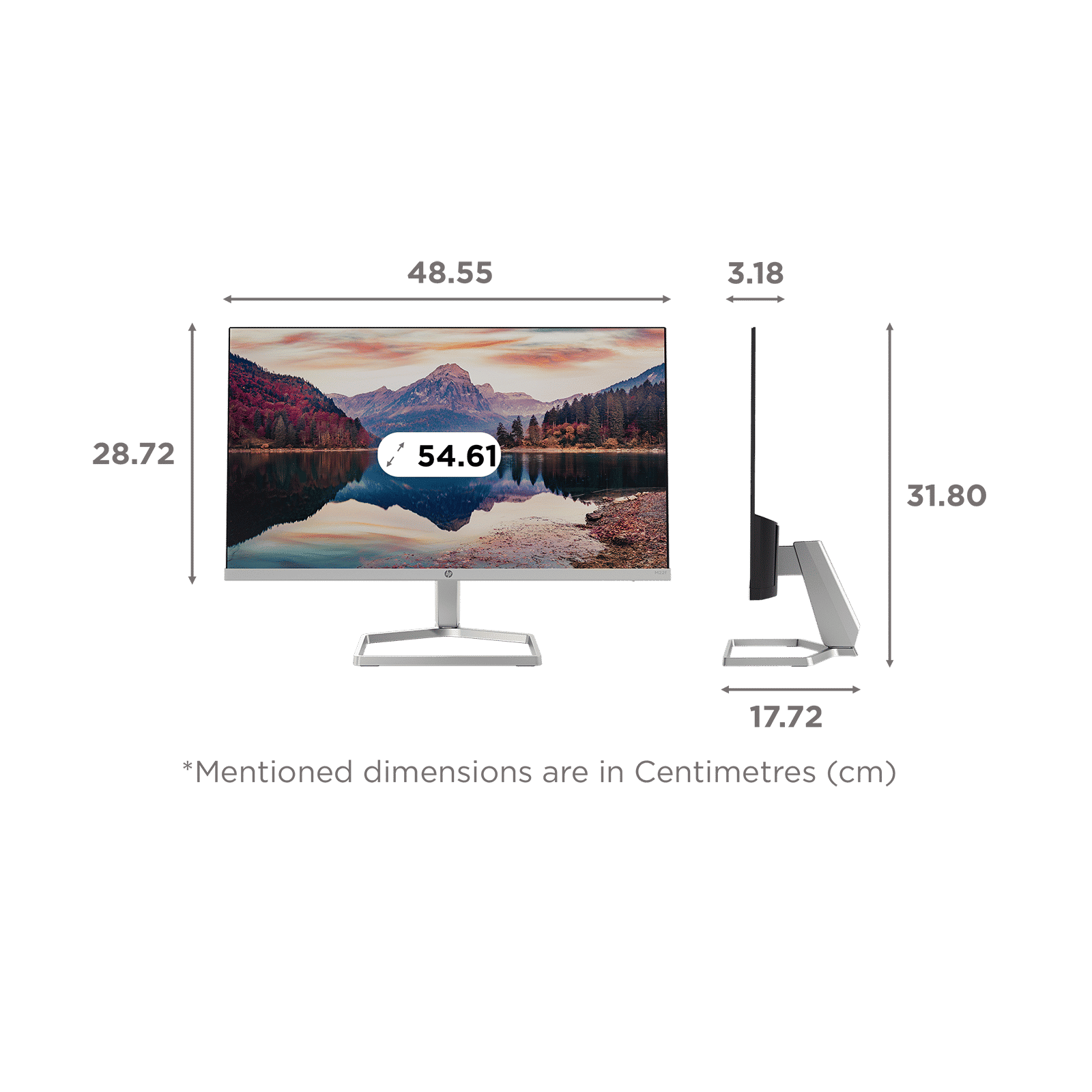 HP M22f 54.6cm (21.5 Inches) Full HD IPS Monitor (AMD FreeSync, HDMI + VGA, 75 Hz, 2E2Y3A6, Silver) HP M22f 54.6cm (21.5 Inches) Full HD IPS Monitor (AMD FreeSync, HDMI + VGA, 75 Hz, 2E2Y3A6, Silver)_2