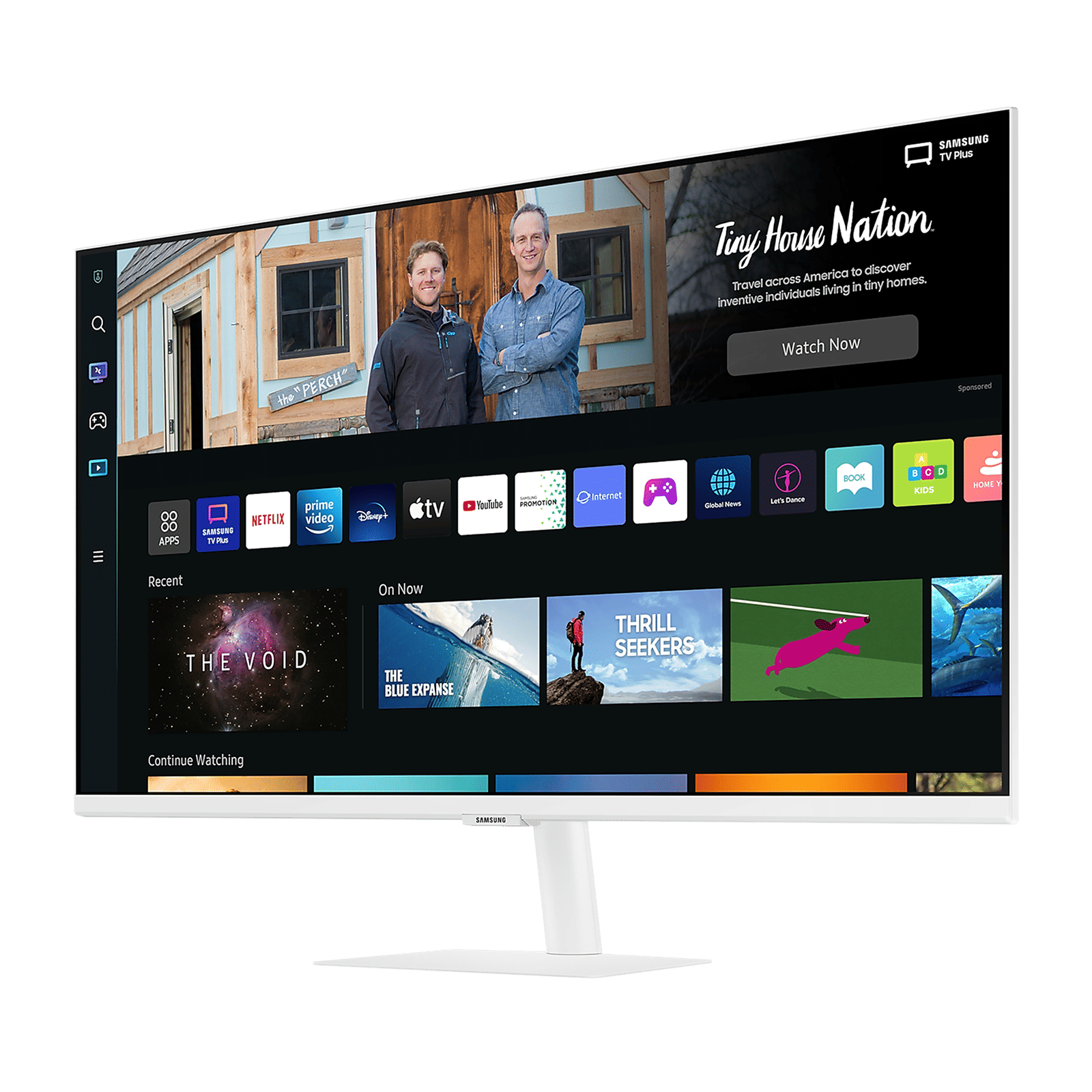 SAMSUNG M5 81.3 cm (32 inch) Full HD VA Panel LED Ultra Wide Smart Monitor with Smart TV Experience_6
