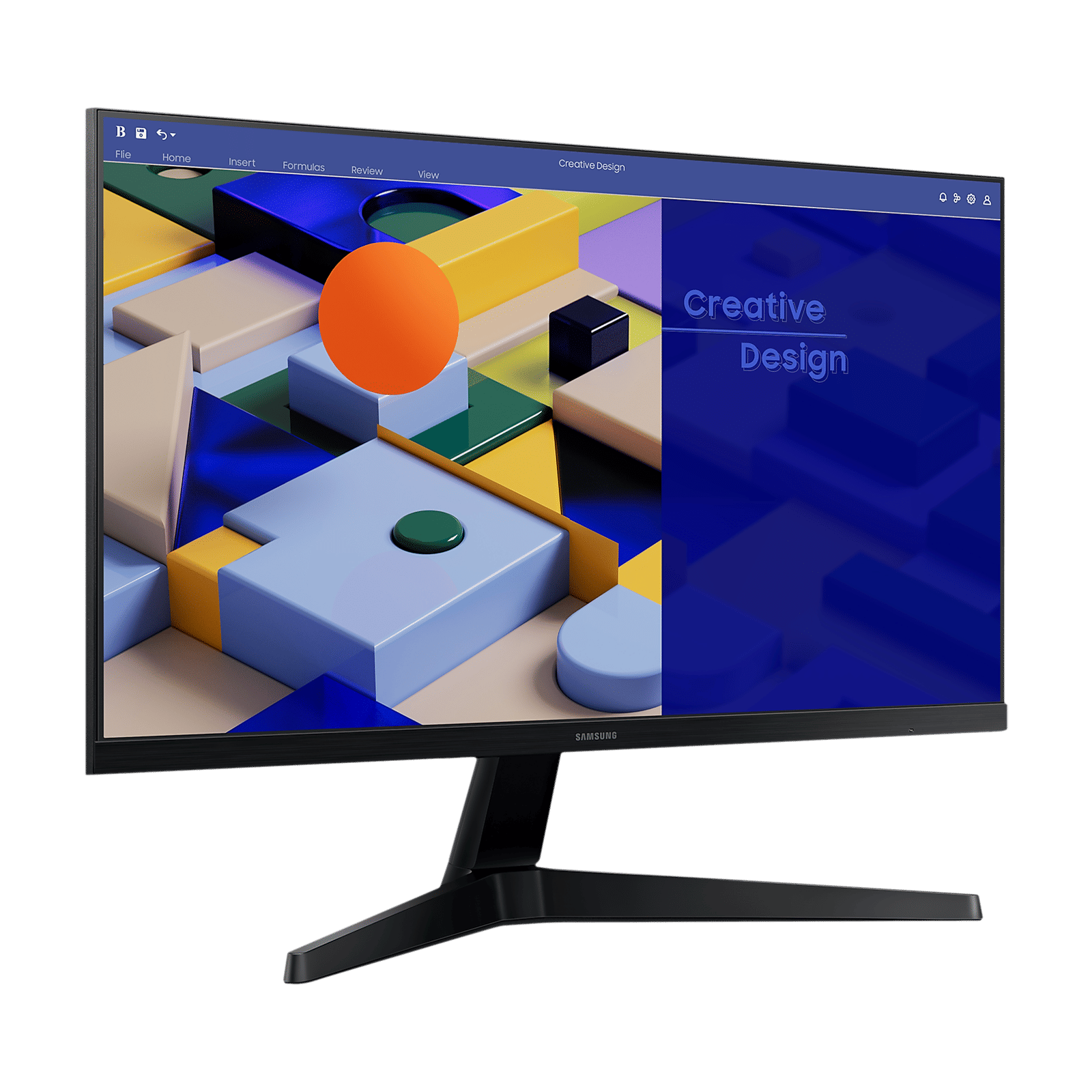 SAMSUNG LS24C312EAWXXL 60.96 cm (24 inch) Full HD Flat Panel LED Monitor with 250 Nits Brightness_9