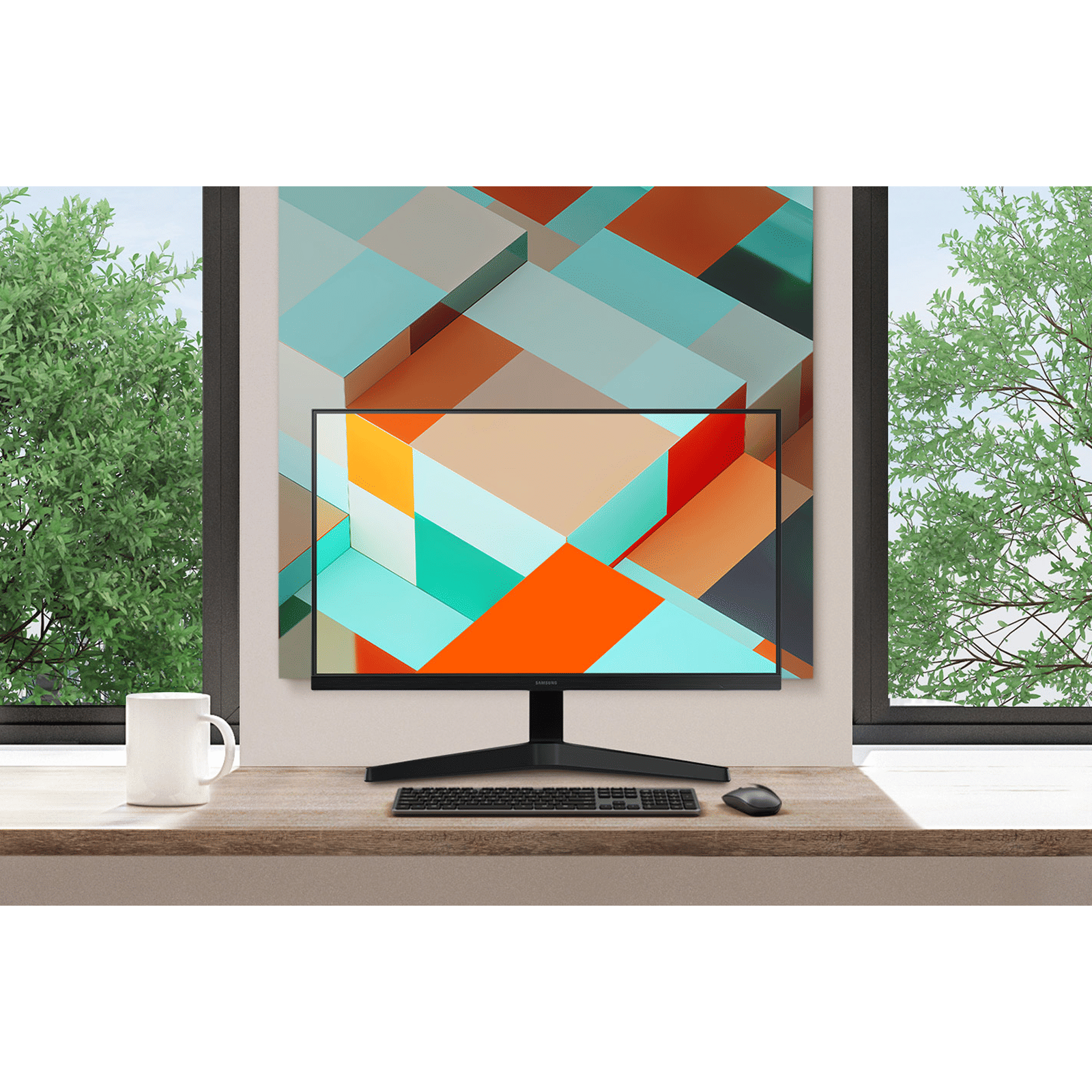 SAMSUNG LS24C312EAWXXL 60.96 cm (24 inch) Full HD Flat Panel LED Monitor with 250 Nits Brightness_16