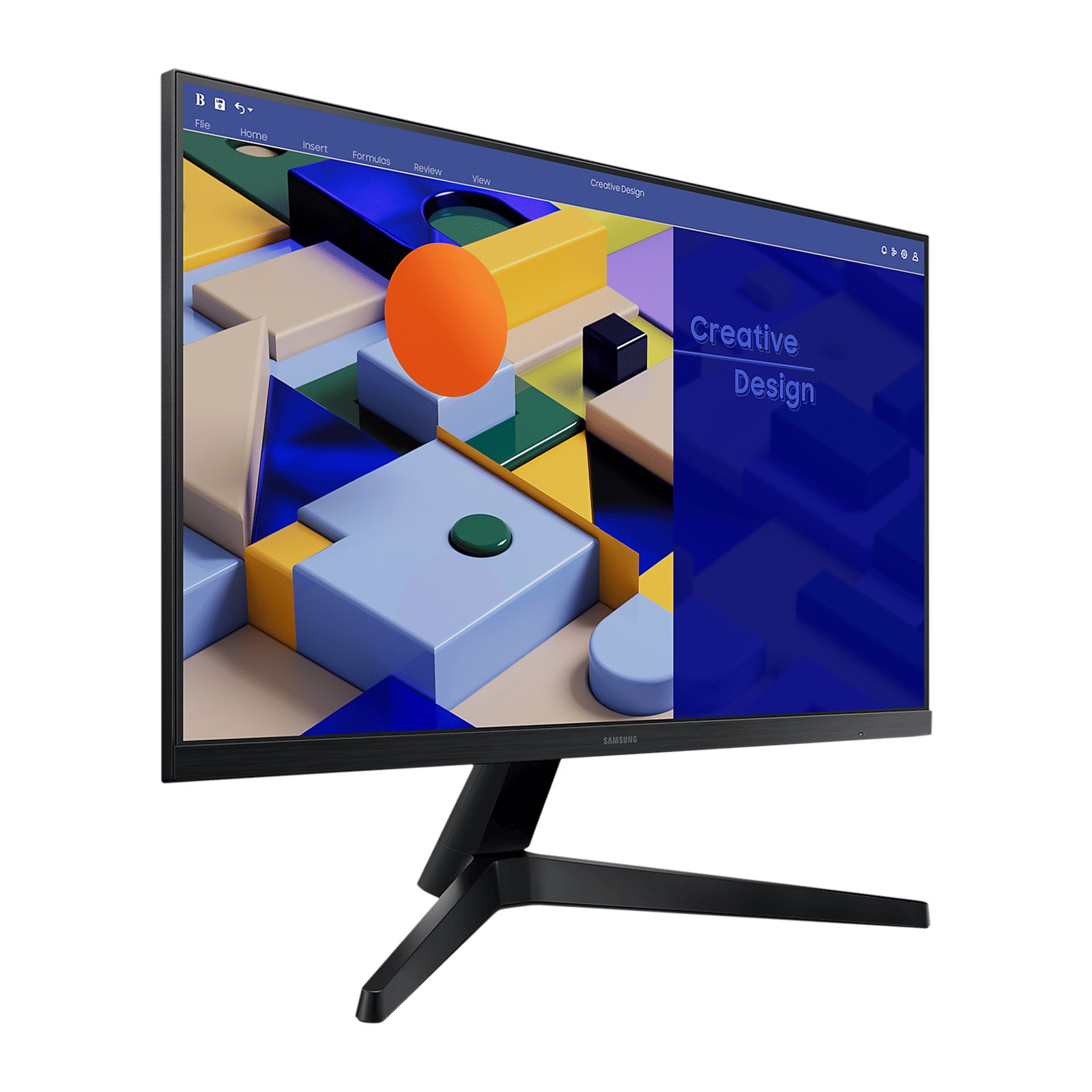 SAMSUNG LS24C312EAWXXL 60.96 cm (24 inch) Full HD Flat Panel LED Monitor with 250 Nits Brightness_5