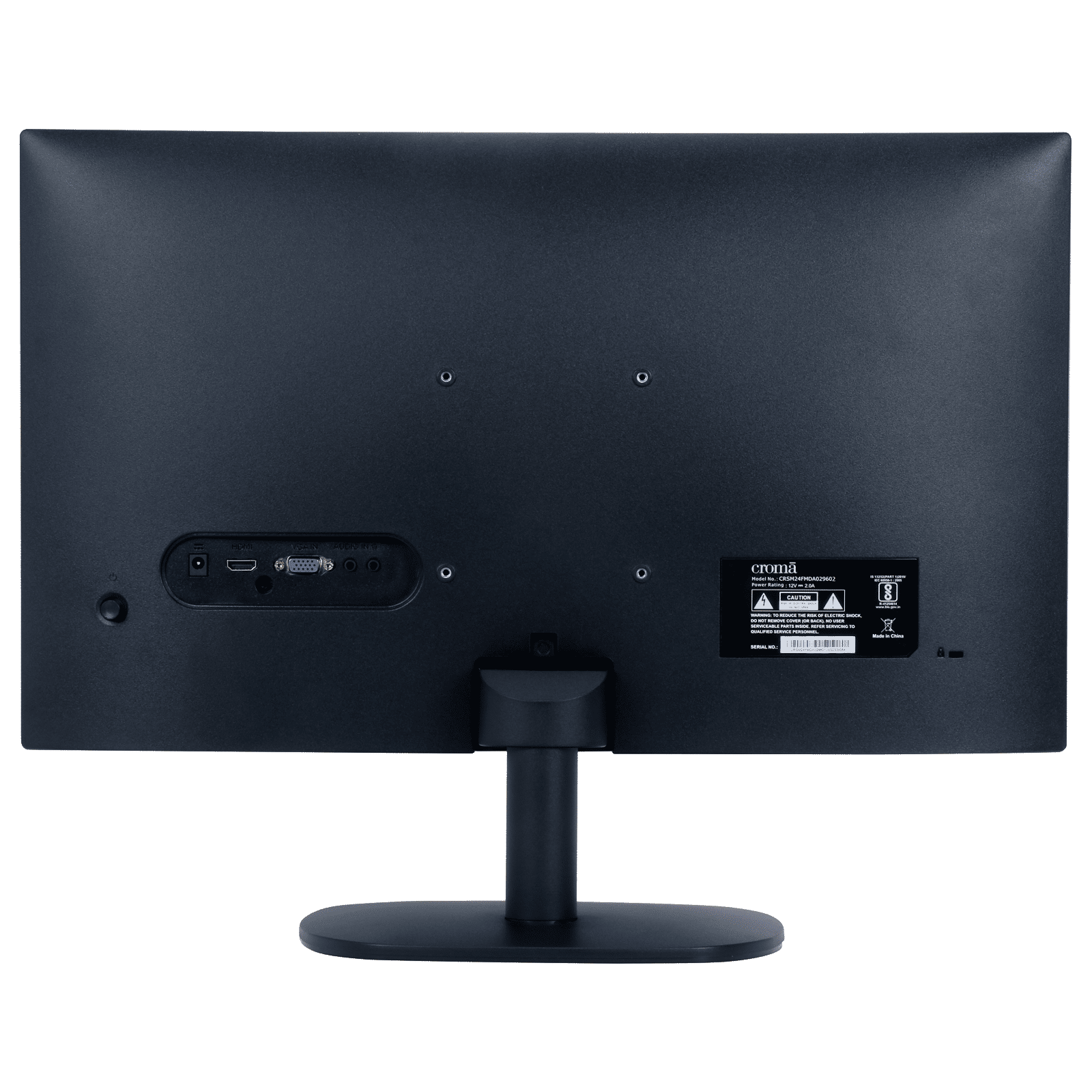 Croma 60.9 cm (24 inch) Full HD FFS Panel Thin Bezel Monitor with Dual Speakers_5