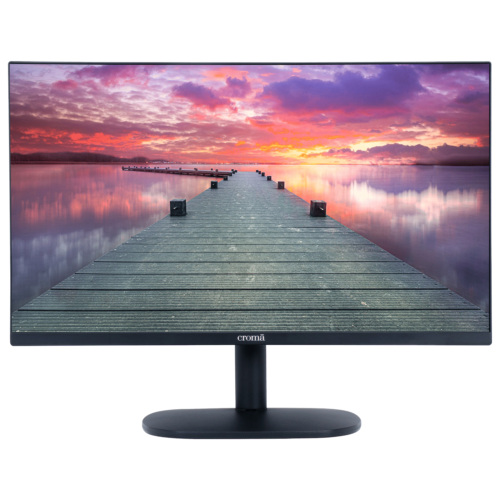 Croma 60.9 cm (24 inch) Full HD FFS Panel Thin Bezel Monitor with Dual Speakers_1