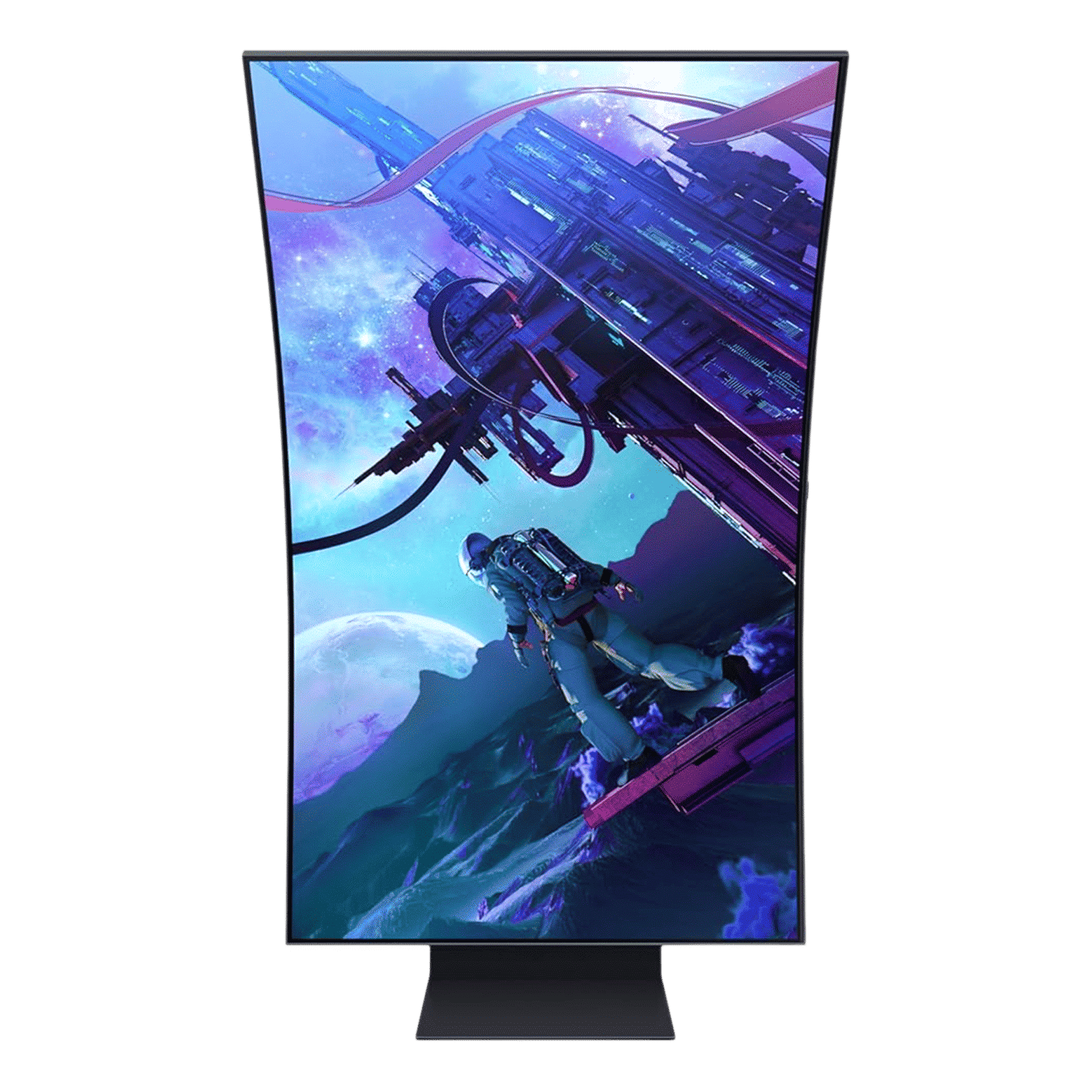 SAMSUNG Odyssey Ark 2 139.7 cm (55 inch) 4K Ultra HD OLED Curved Gaming Monitor with Eye Saver Mode SAMSUNG Odyssey Ark 2 139.7 cm (55 inch) 4K Ultra HD OLED Curved Gaming Monitor with Eye Saver Mode_13