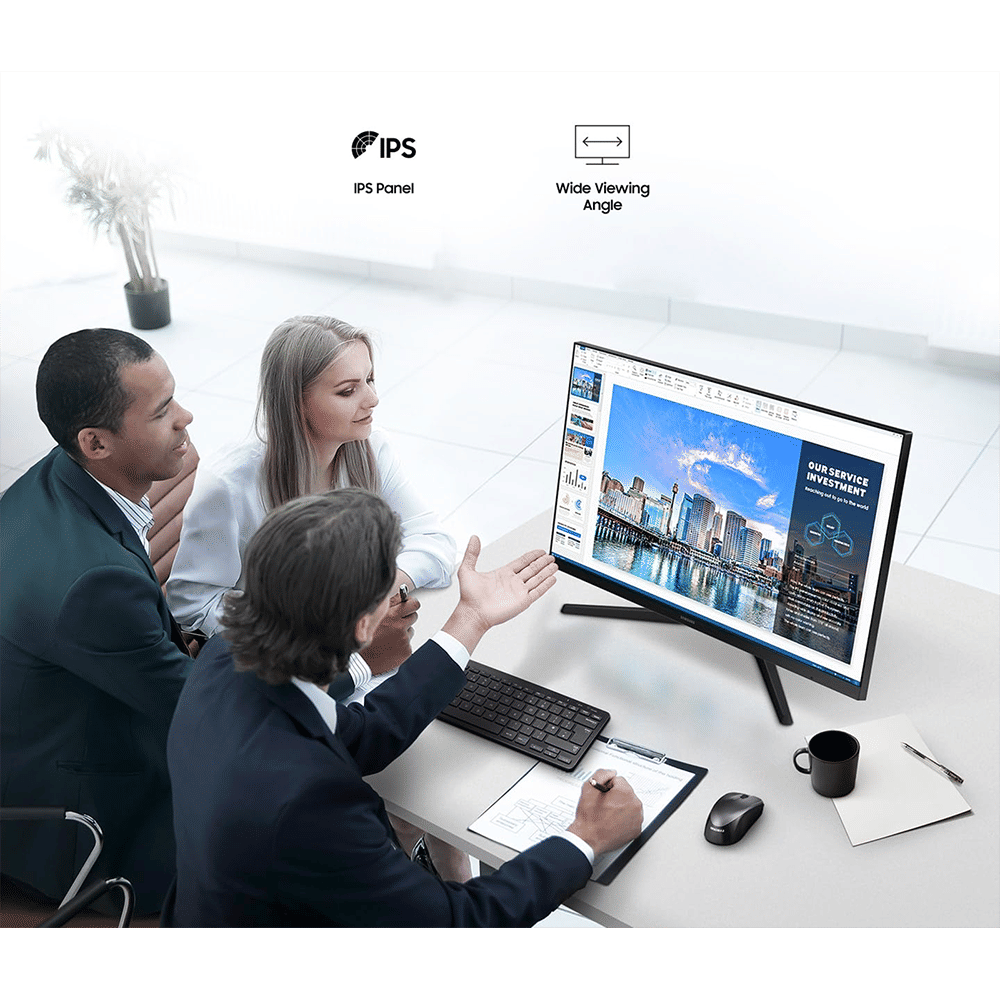 SAMSUNG Essential 54.6 cm (22 inch) Full HD IPS Panel 3 Side Narrow Bezel Gaming Monitor with AMD Free Sync_12