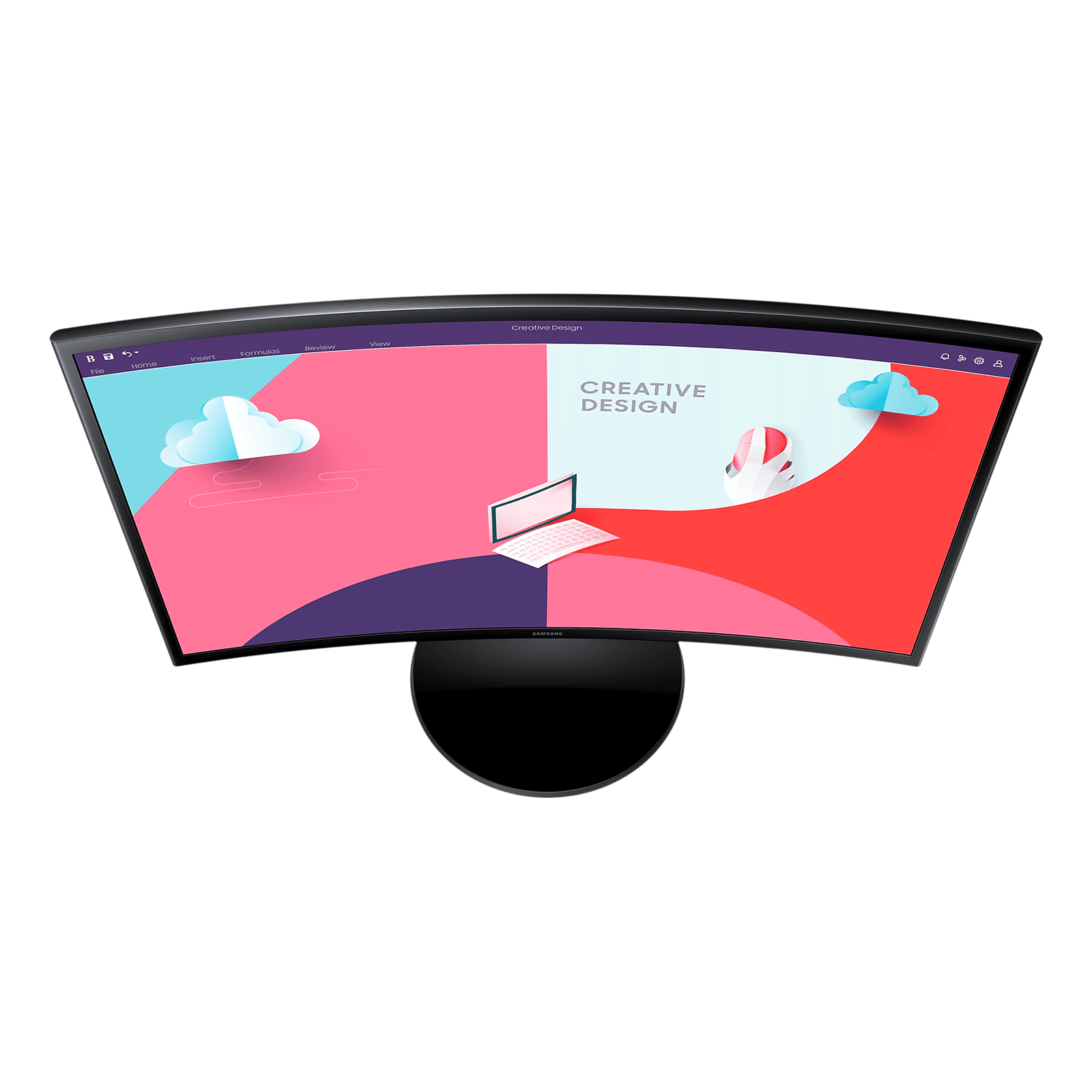 SAMSUNG Essential S3 68.5 cm (27 inch) Full HD VA Panel LCD Curved Gaming Monitor with Flicker Free Technology_10