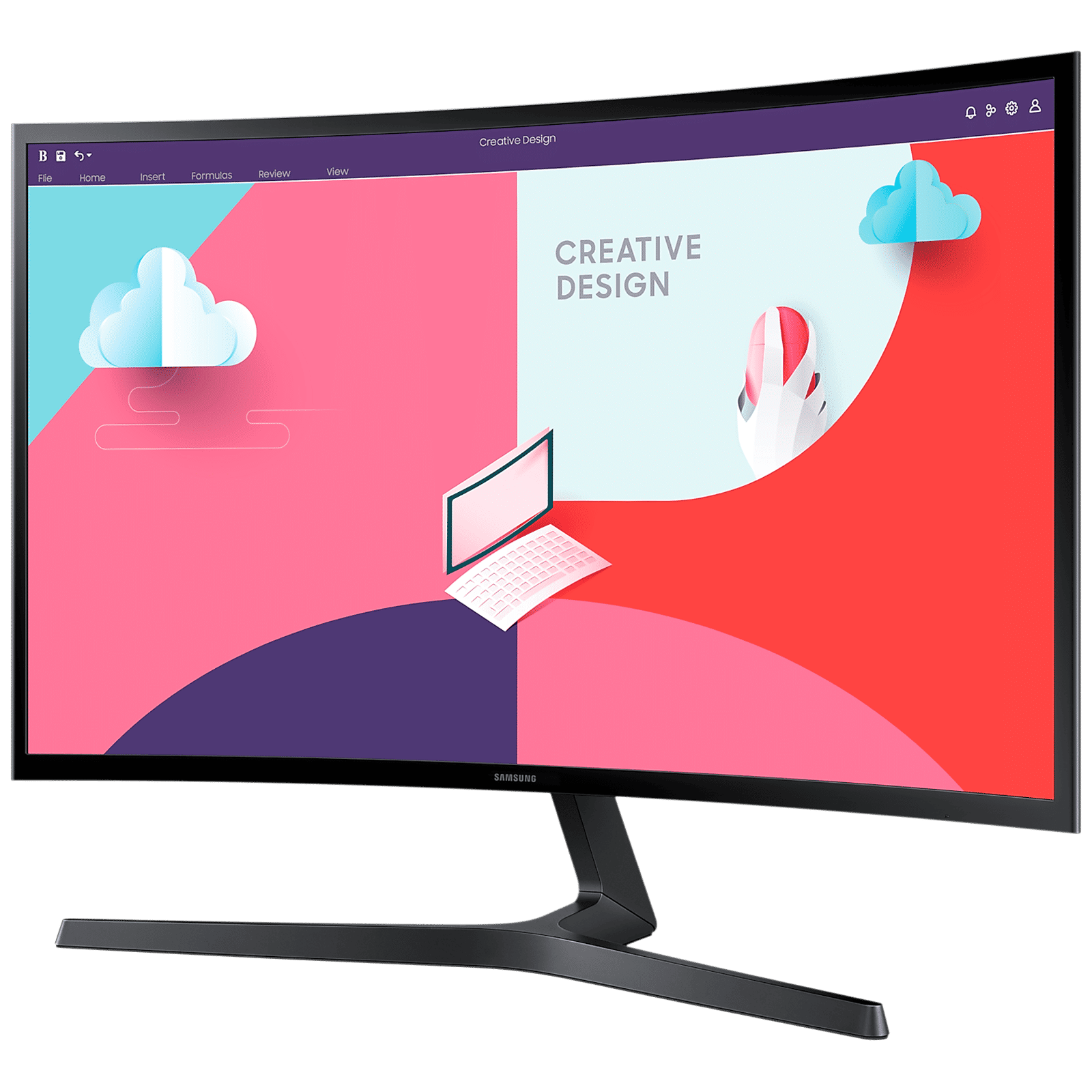 SAMSUNG Essential S3 68.5 cm (27 inch) Full HD VA Panel LCD Curved Gaming Monitor with Flicker Free Technology_15