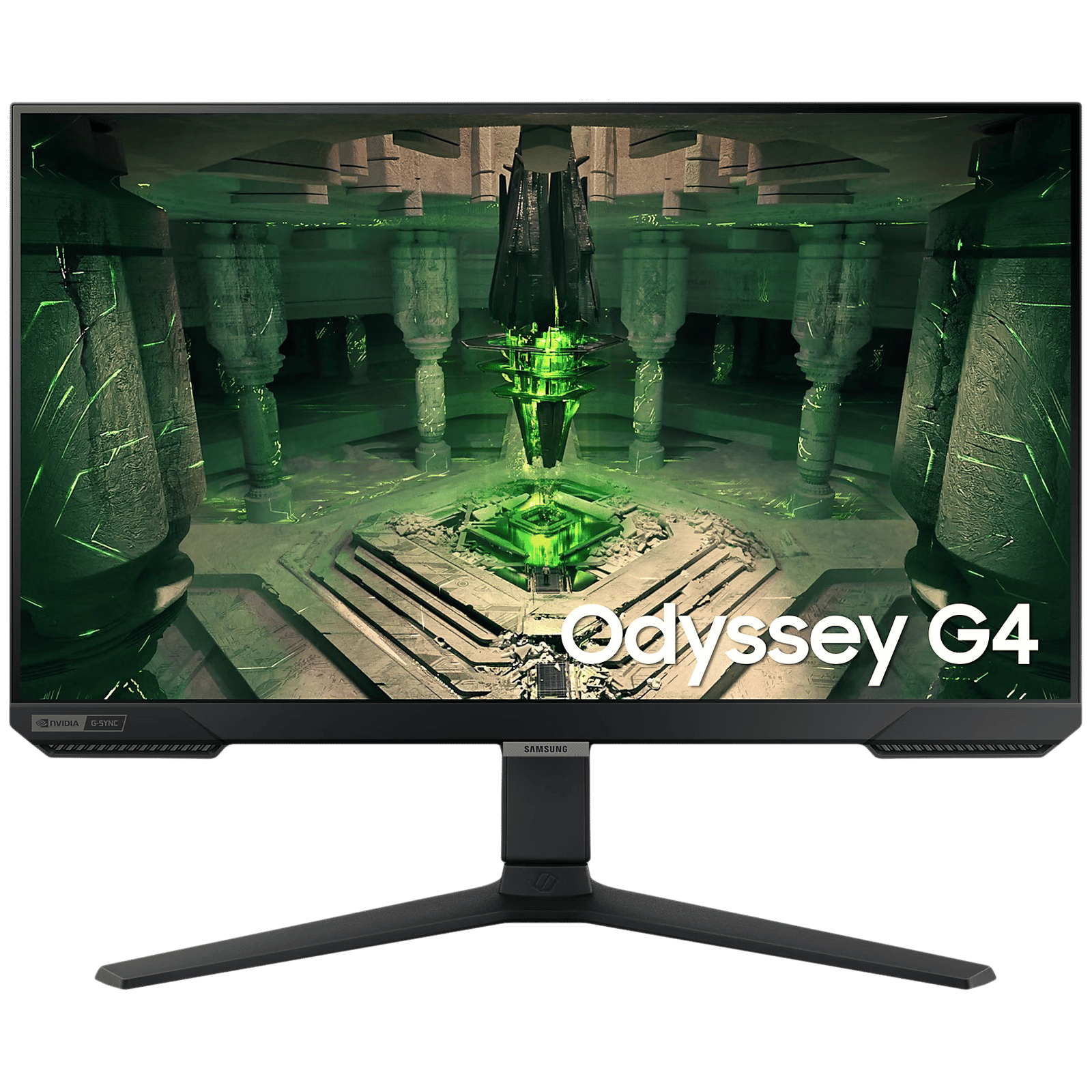 SAMSUNG Odyssey G4 63.5 cm (25 inch) Full HD IPS Panel Height Adjustable Gaming Monitor with AMD Free Sync Premium SAMSUNG Odyssey G4 63.5 cm (25 inch) Full HD IPS Panel Height Adjustable Gaming Monitor with AMD Free Sync Premium_1