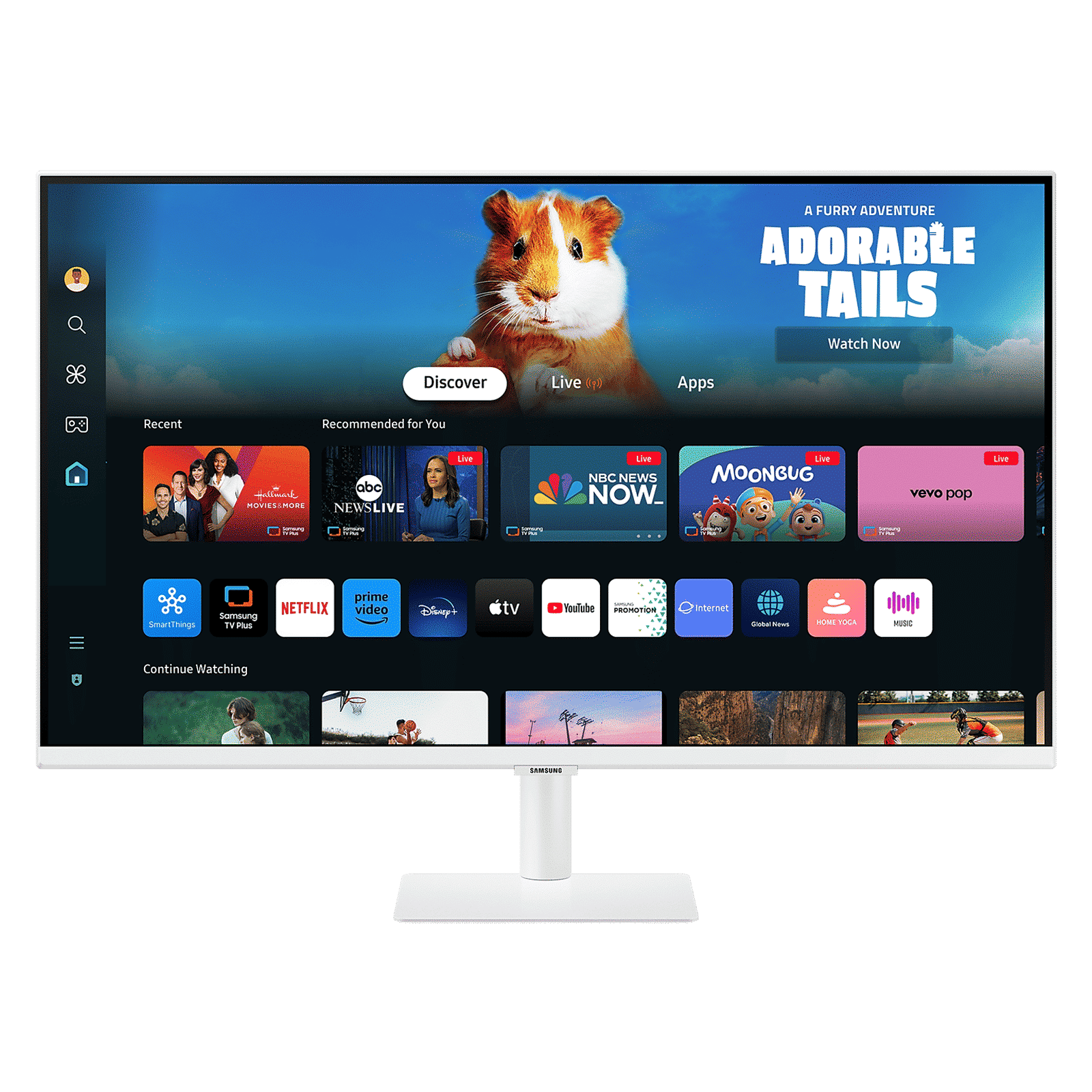 SAMSUNG Smart M5D 68.58 cm (27 inch) Full HD VA Panel IPS Monitor with 10W Inbuilt Speakers_12