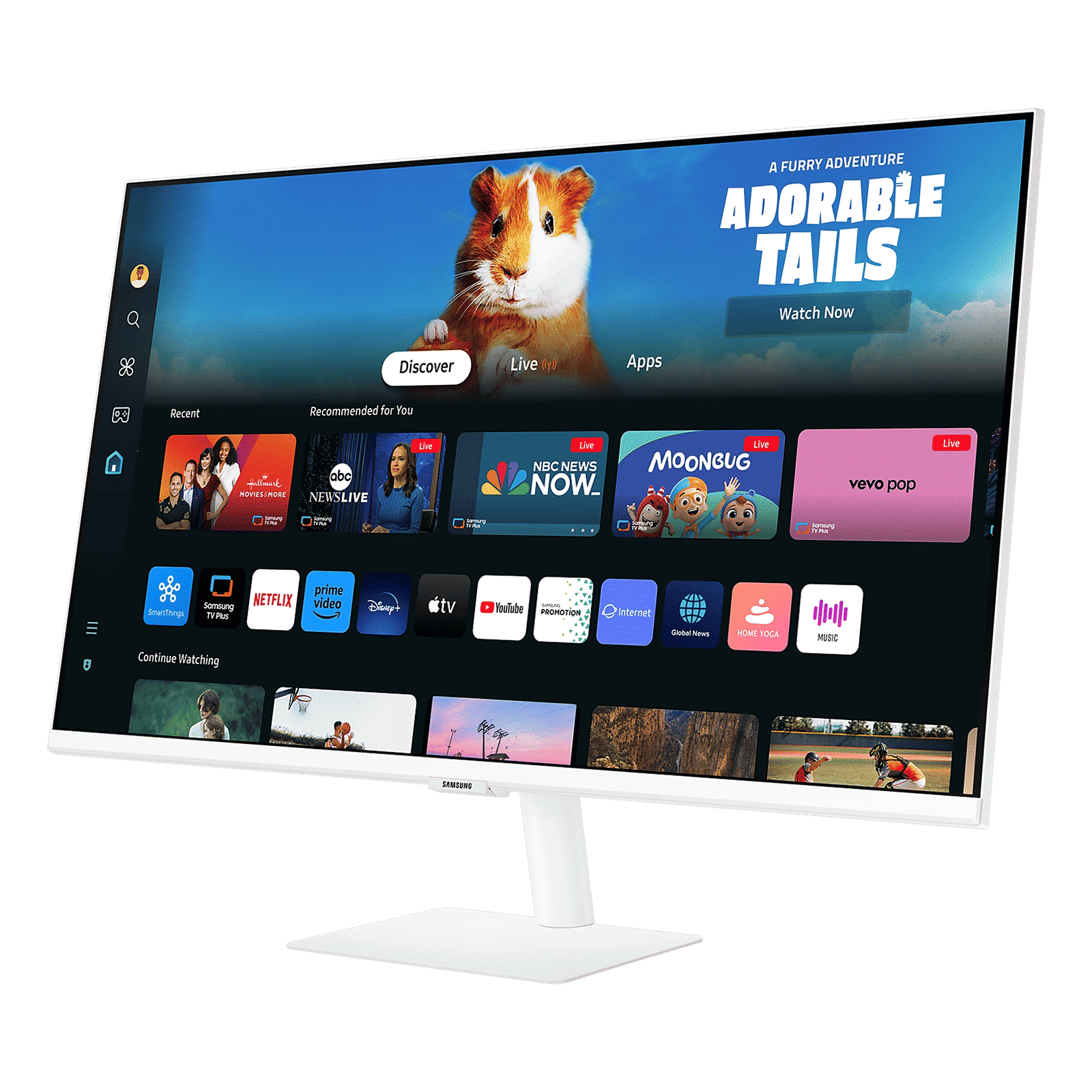 SAMSUNG Smart M5D 68.58 cm (27 inch) Full HD VA Panel IPS Monitor with 10W Inbuilt Speakers_5