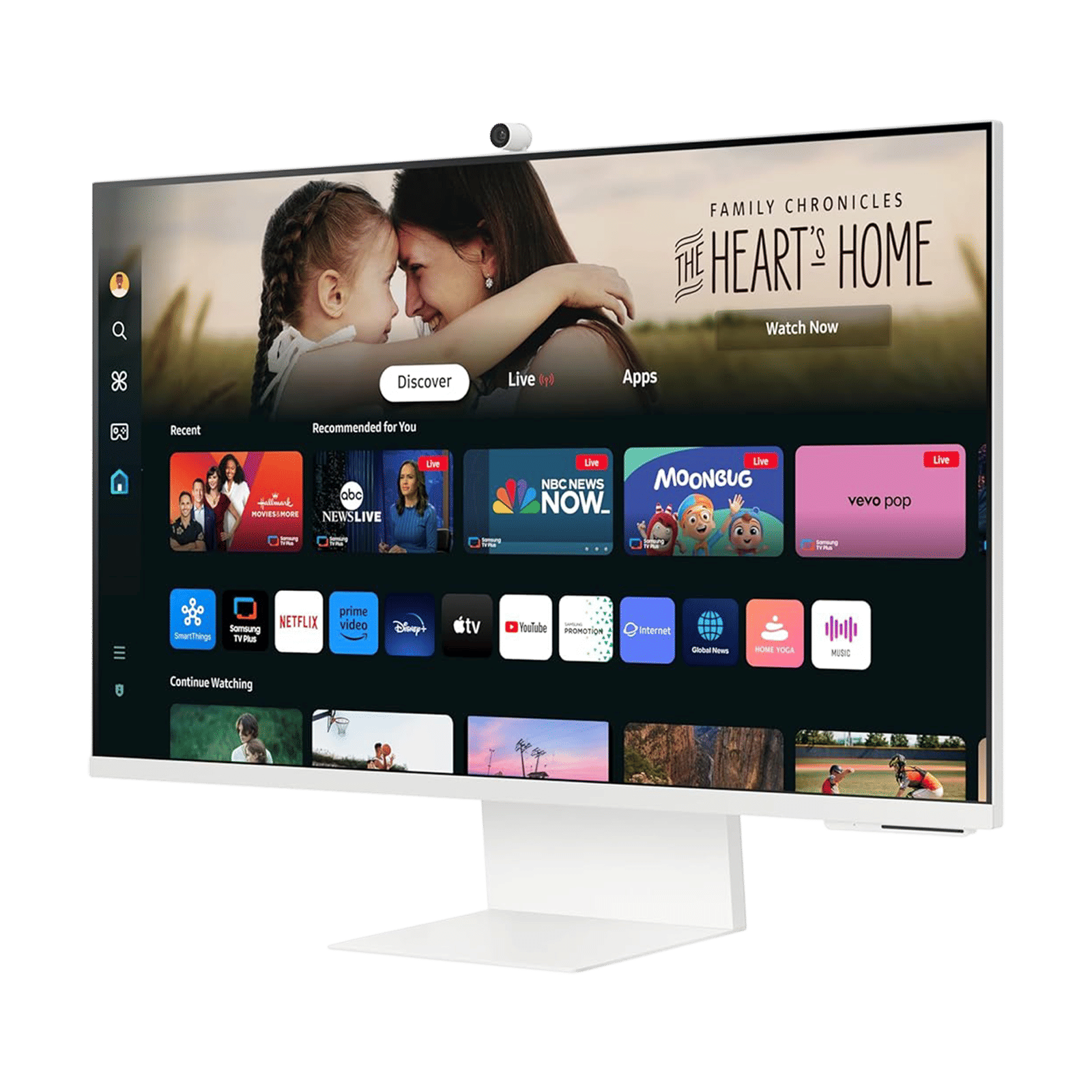 SAMSUNG Smart M8D 81.28 cm (32 inch) Ultra HD 4K VA Panel Monitor with 10W Inbuilt Speakers_4