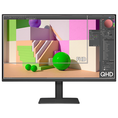 SAMSUNG ViewFinity S6 68.47 cm (27 inch) QHD
                      IPS Panel Height Adjustable Monitor with In-built
                      Speakers