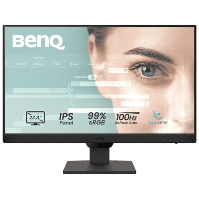 BenQ GW2490 60.45 cm (23.8 inch) Full HD IPS
                      Panel LED-Backlit Bezel-Less Gaming Monitor with
                      Flicker-free Technology