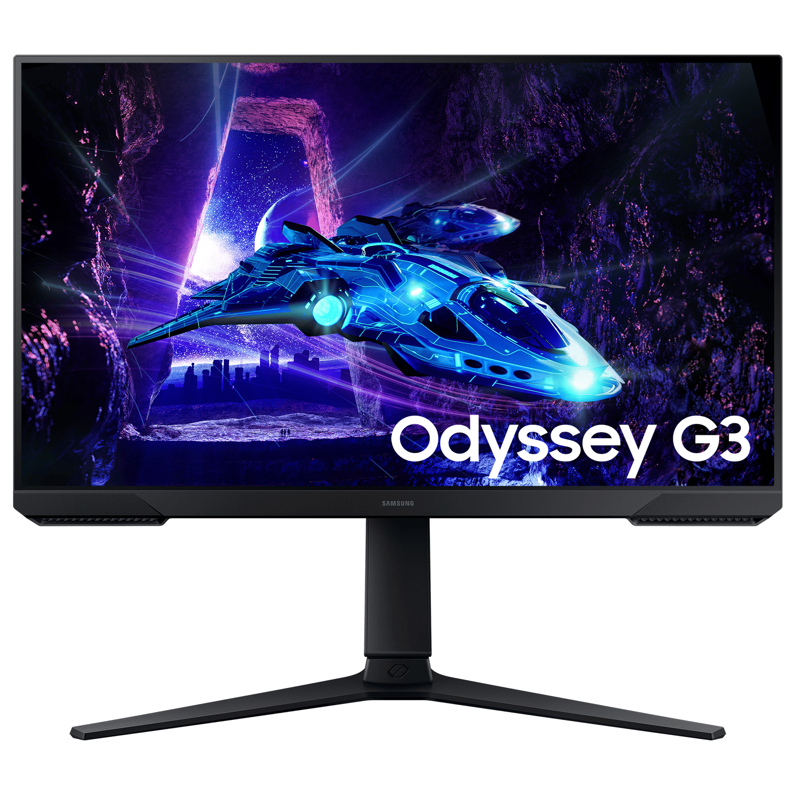 SAMSUNG Odyssey G3 60.96 cm (24 inch) Full HD VA Panel IPS Gaming Monitor with AMD Freesync_1