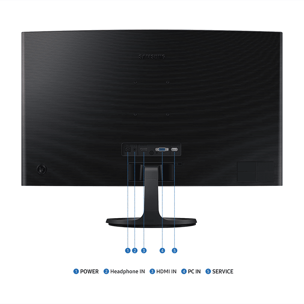 SAMSUNG Essential S3 68.5 cm (27 inch) Full HD VA Panel Curved Gaming Monitor with Eye Saver Mode SAMSUNG Essential S3 68.5 cm (27 inch) Full HD VA Panel Curved Gaming Monitor with Eye Saver Mode_9