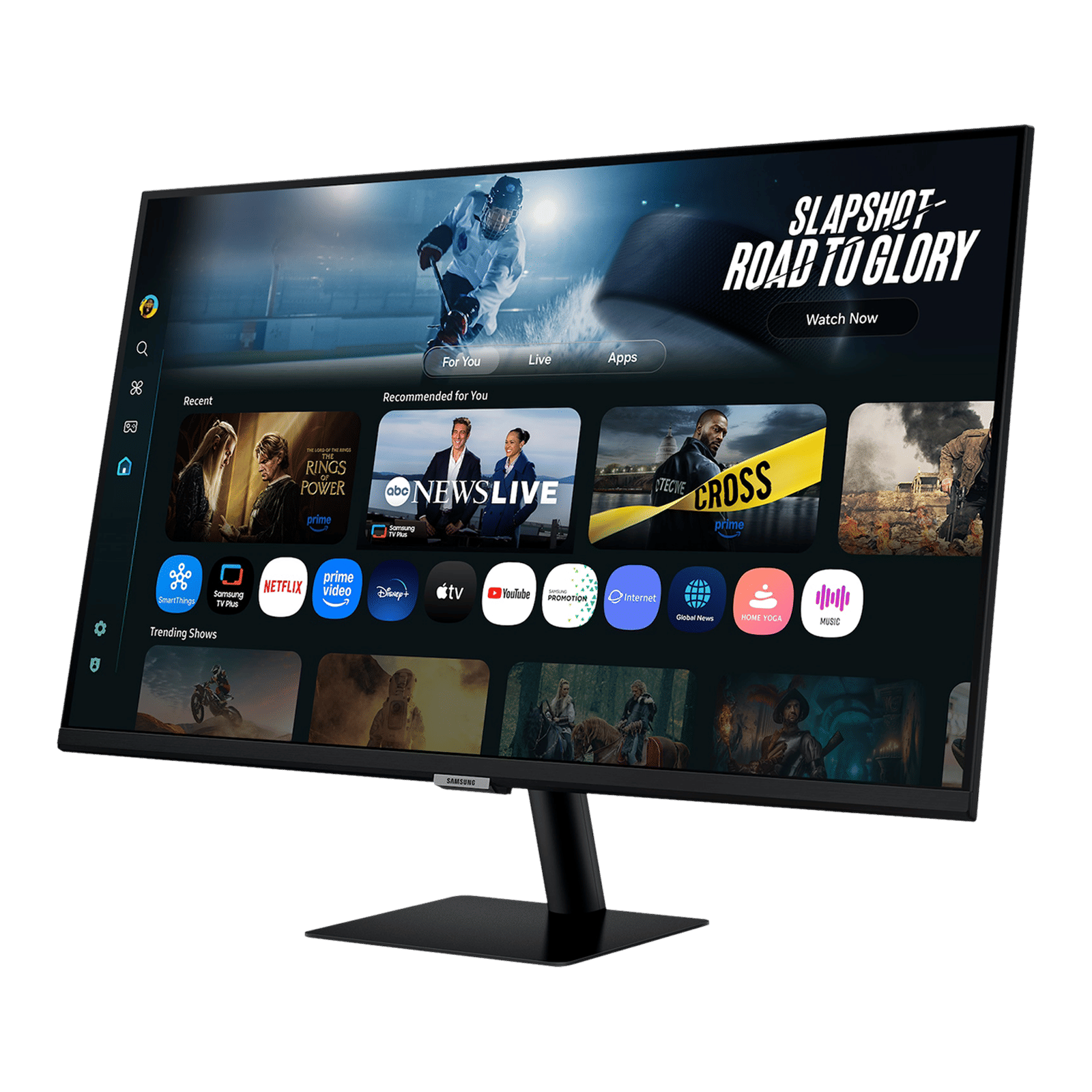 SAMSUNG M7 80 cm (32 inch) 4K Ultra HD VA Panel Ultra Wide Monitor with AI Picture Optimizer_5