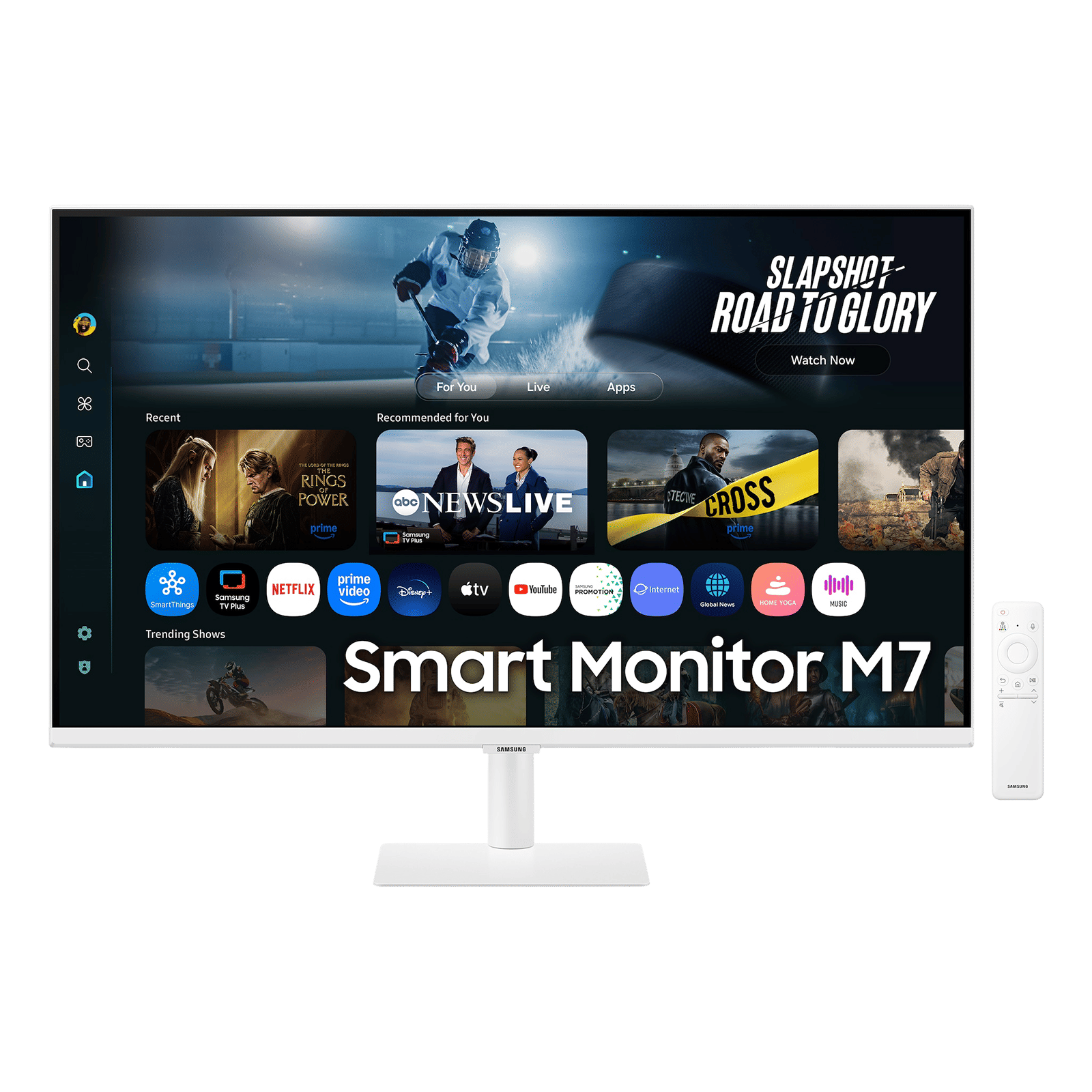 SAMSUNG M7 80 cm (32 inch) 4K Ultra HD VA Panel Ultra Wide Monitor with AI Picture Optimizer_1