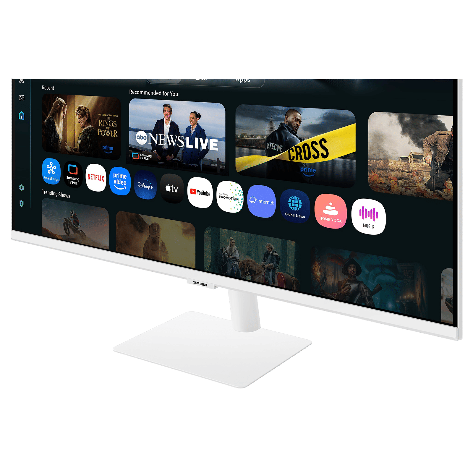 SAMSUNG M7 80 cm (32 inch) 4K Ultra HD VA Panel Ultra Wide Monitor with AI Picture Optimizer_9