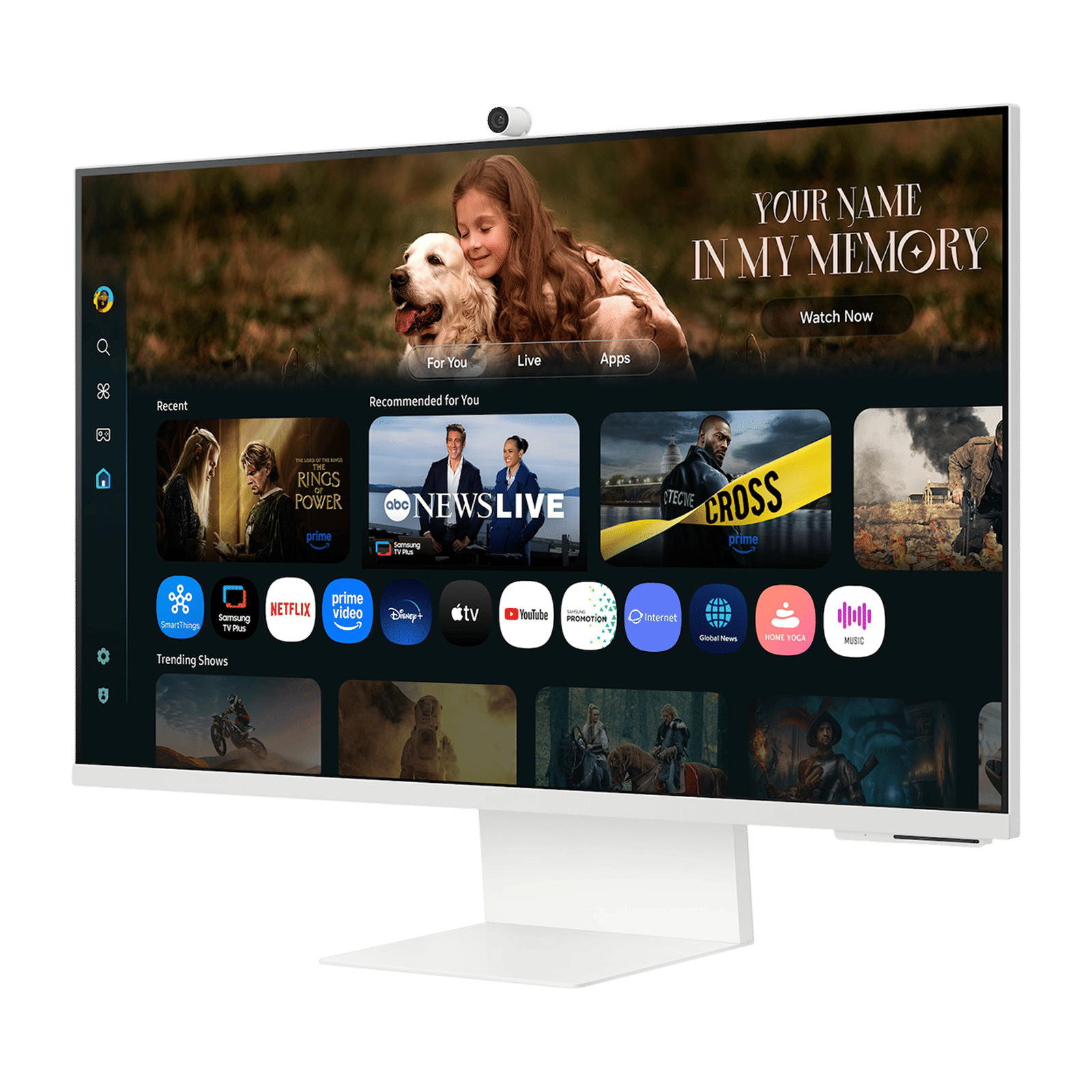 SAMSUNG M8 80 cm (32 inch) 4K Ultra HD VA Panel LED Ultra Wide Height Adjustable Monitor with Flicker-Free Technology_4