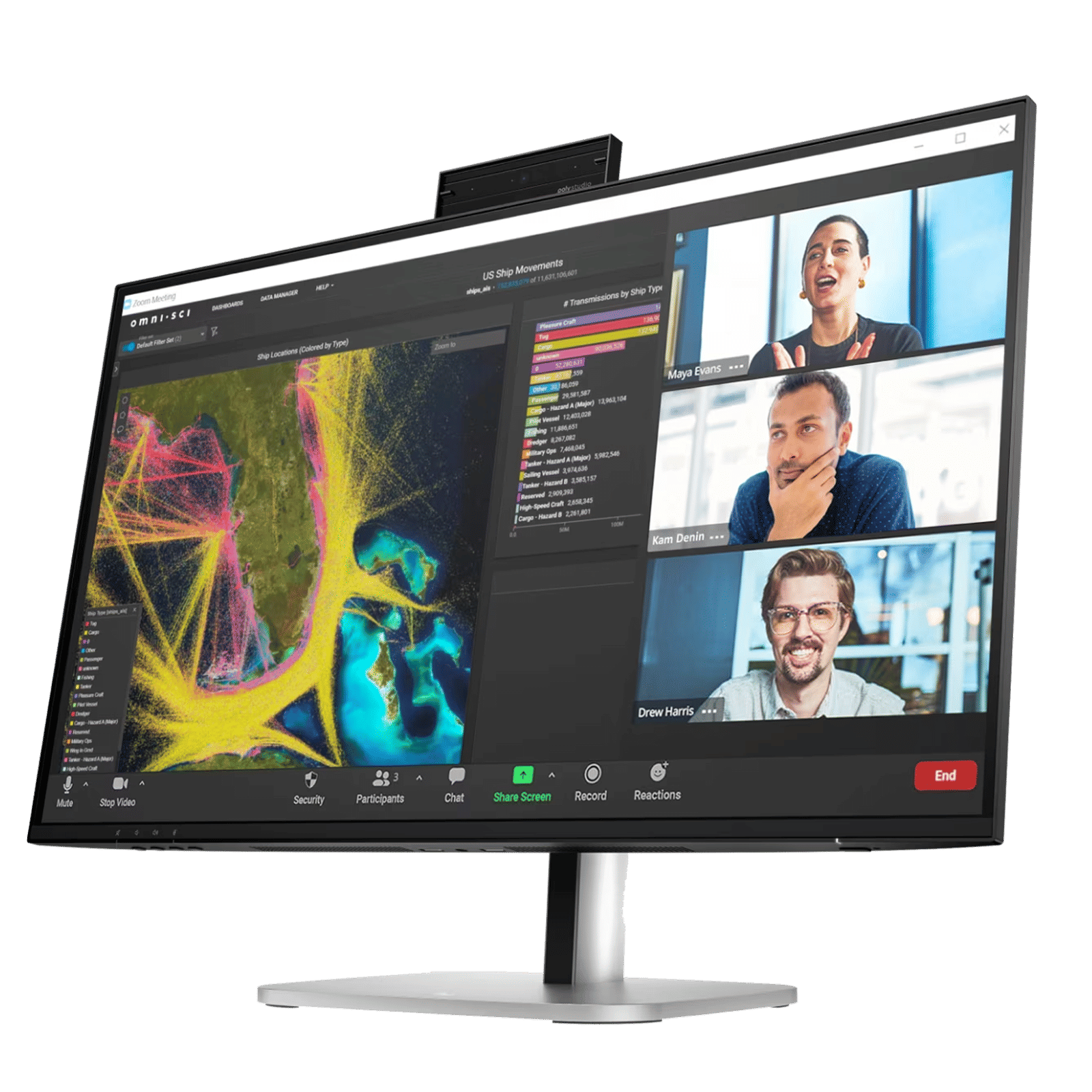 HP Series 5 Pro 68.58 cm (27 Inch) QHD IPS Panel LCD Borderless Height Adjustable Monitor with 12W Integrated Speakers HP Series 5 Pro 68.58 cm (27 Inch) QHD IPS Panel LCD Borderless Height Adjustable Monitor with 12W Integrated Speakers_4