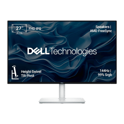 DELL Plus 68.58 cm (27 inch) Full HD IPS Panel Height Adjustable Monitor with TUV Rheinland 4-Star Eye Comfort