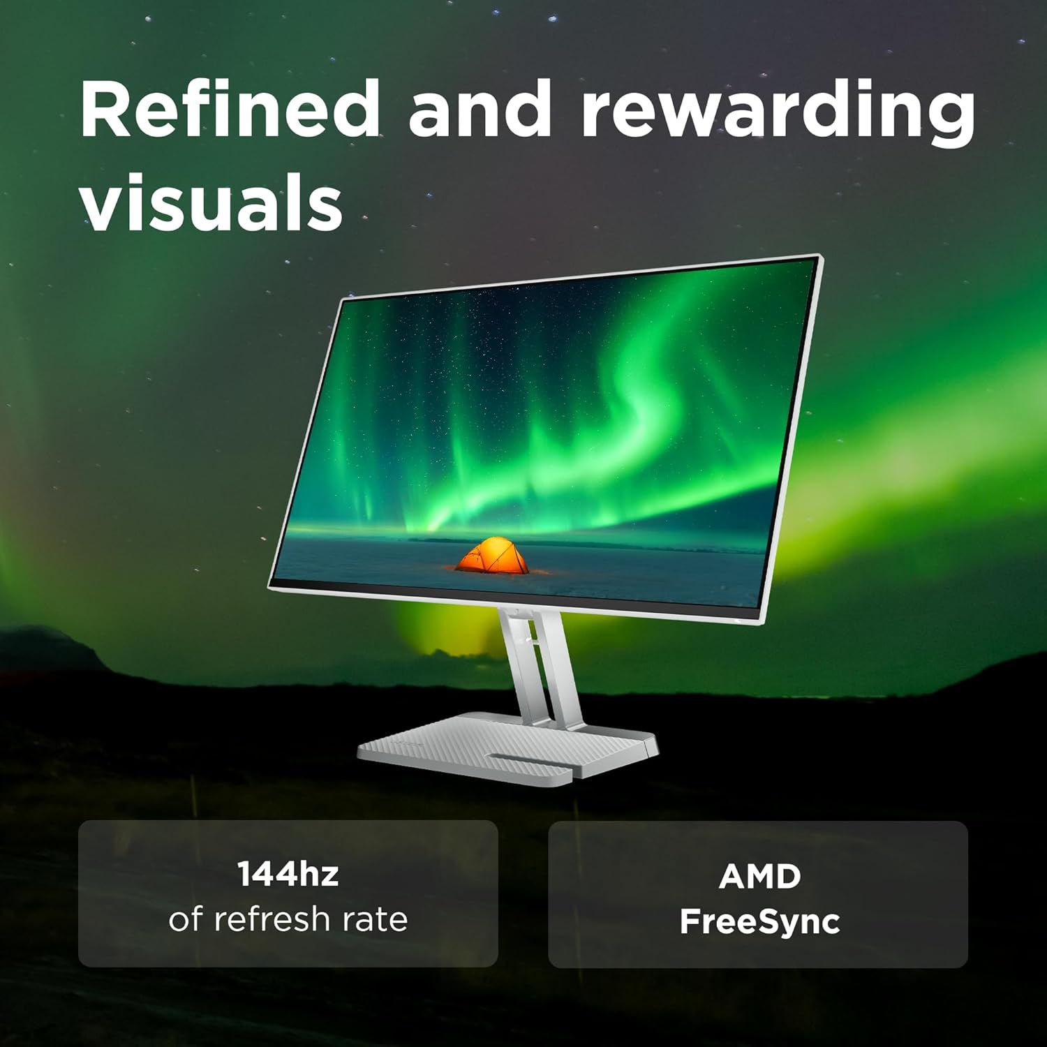 Lenovo L24-4C 60.45 cm (23.8 inch) Full HD IPS Panel LCD Ultra Thin Bezel Gaming Monitor With WLED Backlight _17