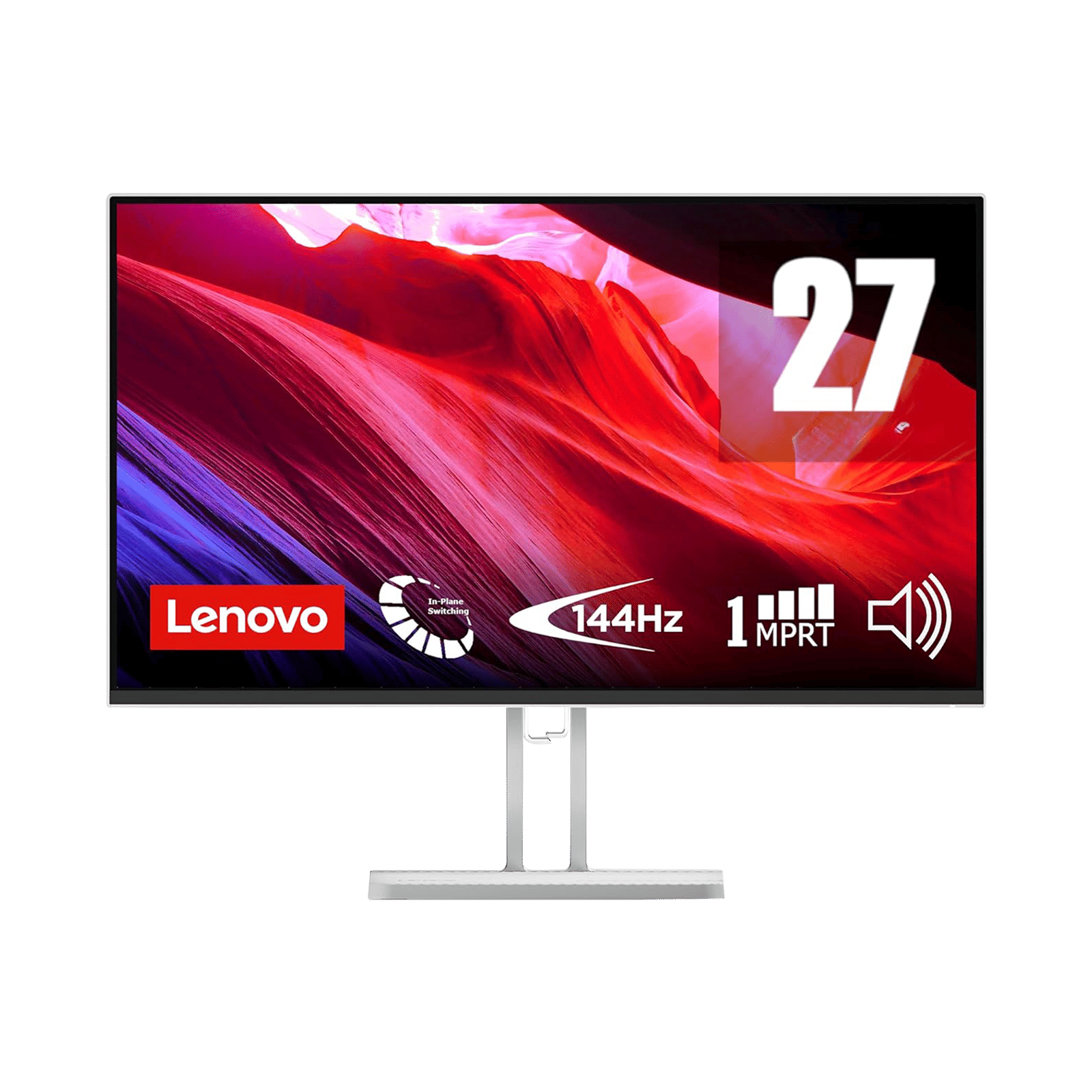 Lenovo L27-4C 68.58 cm (27 inch) Full HD IPS Panel LCD Ultra Thin Bezel Gaming Monitor With WLED Backlight Lenovo L27-4C 68.58 cm (27 inch) Full HD IPS Panel LCD Ultra Thin Bezel Gaming Monitor With WLED Backlight _1