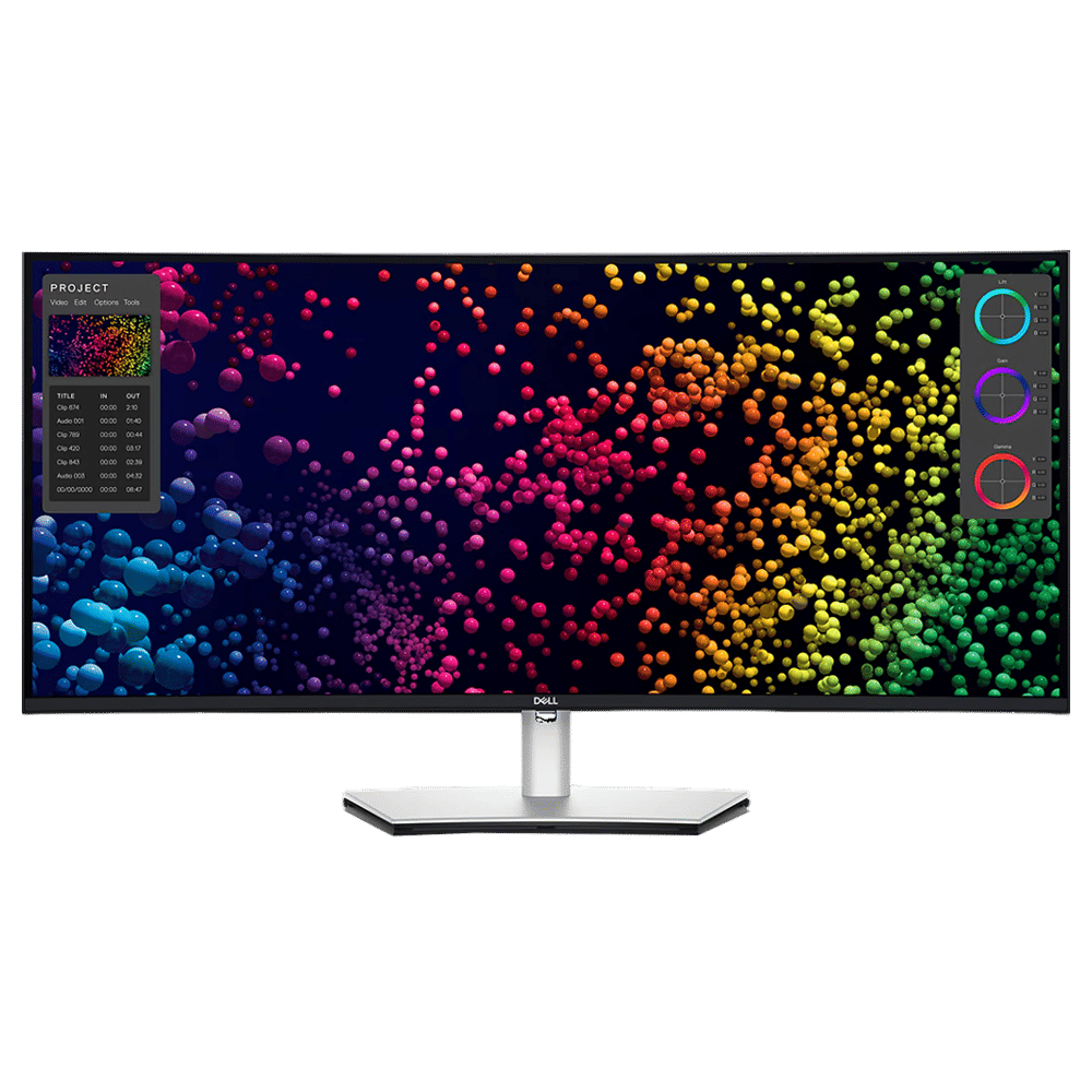 DELL UltraSharp 101.60 cm (40 inch) Ultra HD 5K IPS Panel Curved Height Adjustable Monitor with LED Edgelight System_1