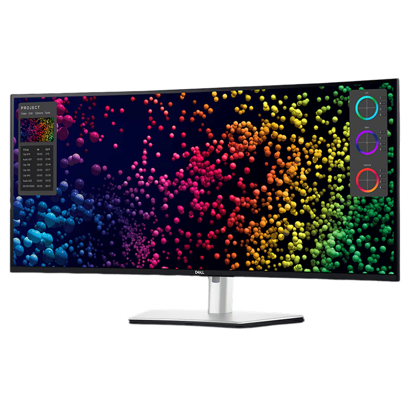 DELL UltraSharp 101.60 cm (40 inch) Ultra HD 5K IPS Panel Curved Height Adjustable Monitor with LED Edgelight System_5