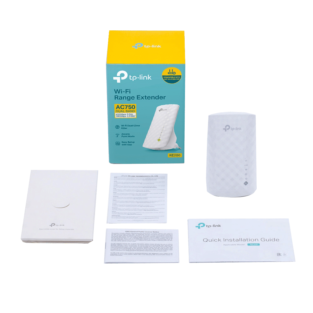 Tp-Link AC750 Dual Band Wi-Fi Range Extender (Upto 433 Mbps, Wi-Fi 5, White) Tp-Link AC750 Dual Band Wi-Fi Range Extender (Upto 433 Mbps, Wi-Fi 5, White)_1