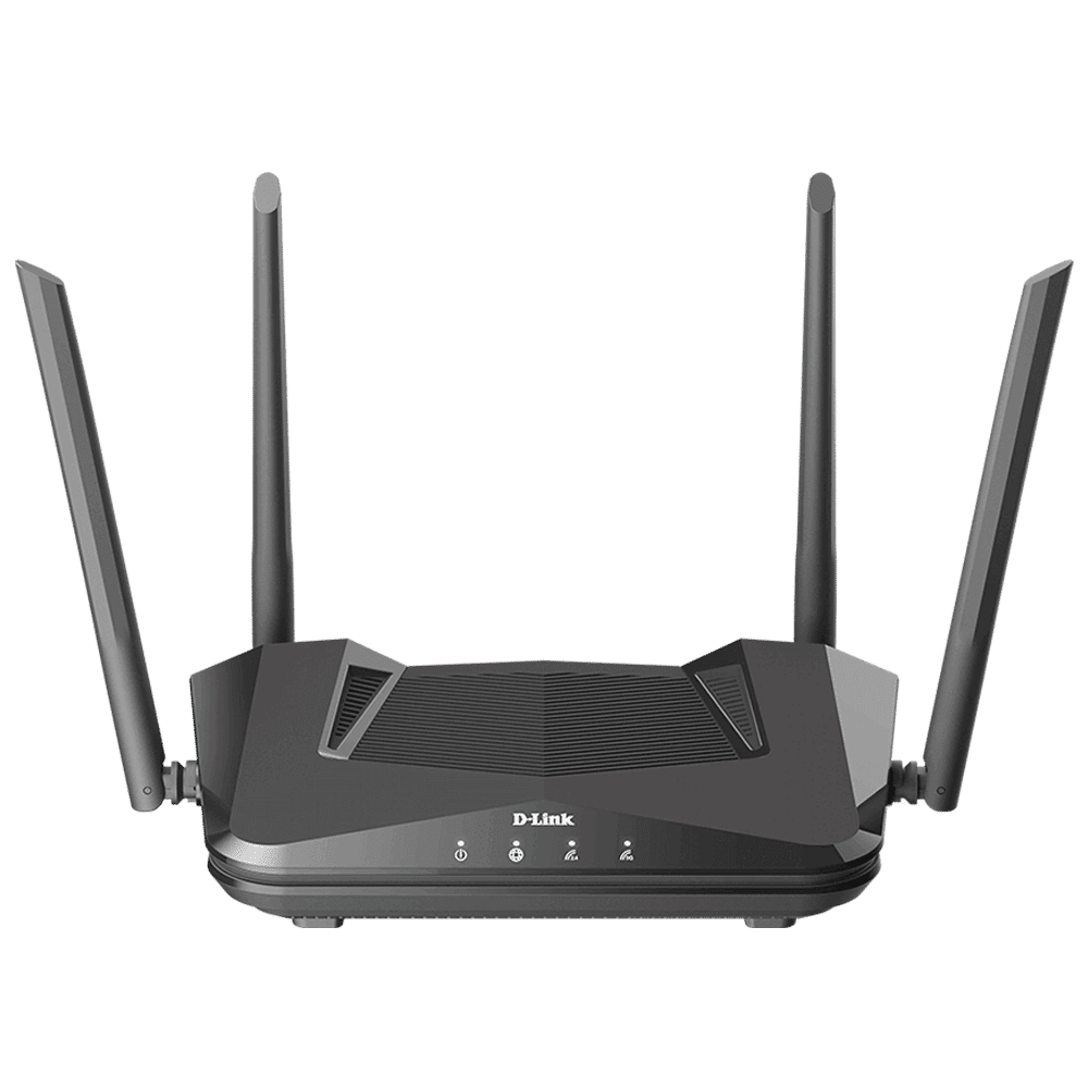 D-Link AX1500 Dual Band 1500 Mbps Wi-Fi Router (4 Antennas, 4 LAN Ports, Unprecedented Network Efficiency, DIR-X1560, Black)_1