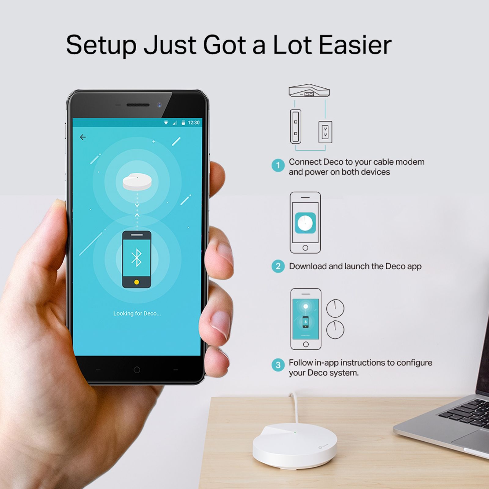 Tp-Link Deco M5 Dual Band Wi-Fi 5 Mesh Router (2 Nodes, Alexa Supported, Connects Up to 100 Devices, White) Tp-Link Deco M5 Dual Band Wi-Fi 5 Mesh Router (2 Nodes, Alexa Supported, Connects Up to 100 Devices, White)_8