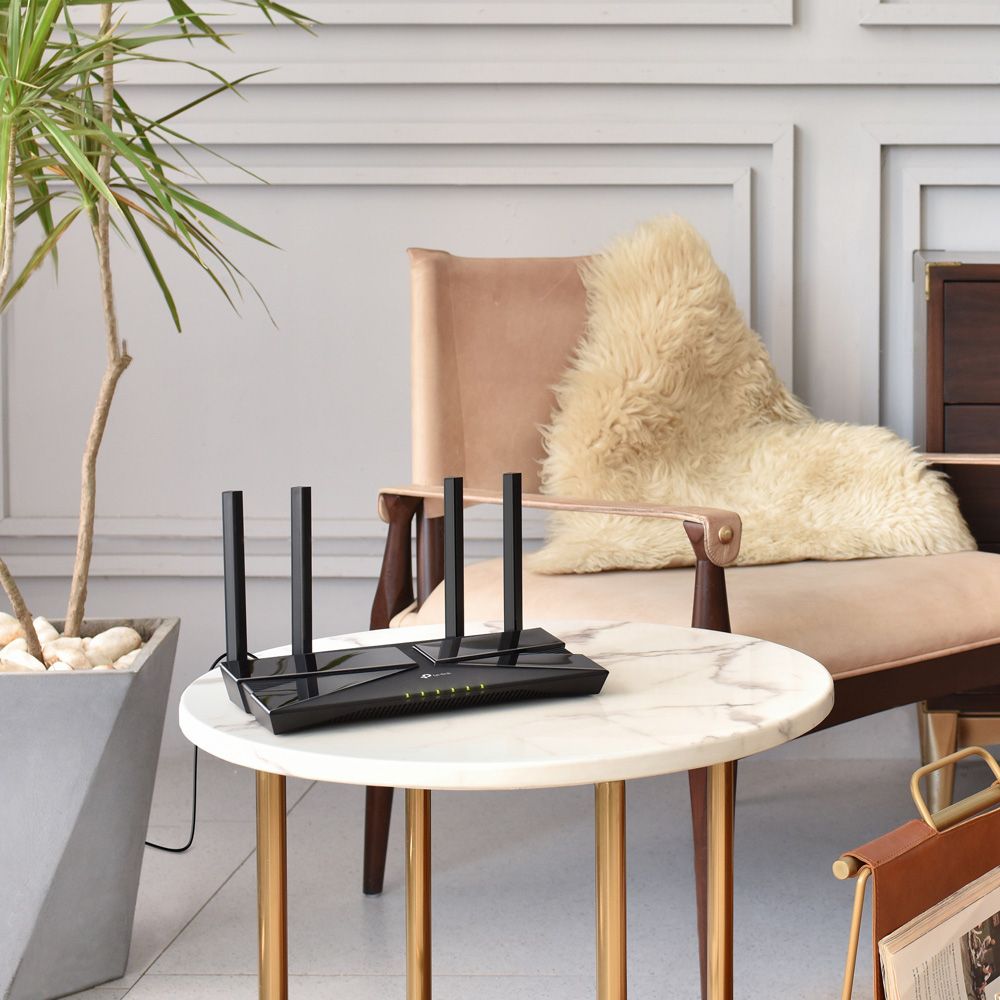 Tp-Link Archer AX10 Dual Band WiFi 6 Router (4 Antennas, 5 LAN Ports , OFDMA, MU-MIMO, Black) Tp-Link Archer AX10 Dual Band WiFi 6 Router (4 Antennas, 5 LAN Ports , OFDMA, MU-MIMO, Black)_11