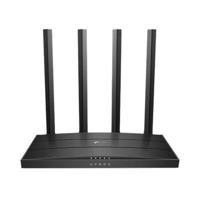Tp-Link AC1200 Dual Band WiFi 5 Router (4 Antennas, 5 LAN Ports, MU?MIMO, SU?MIMO, Black)