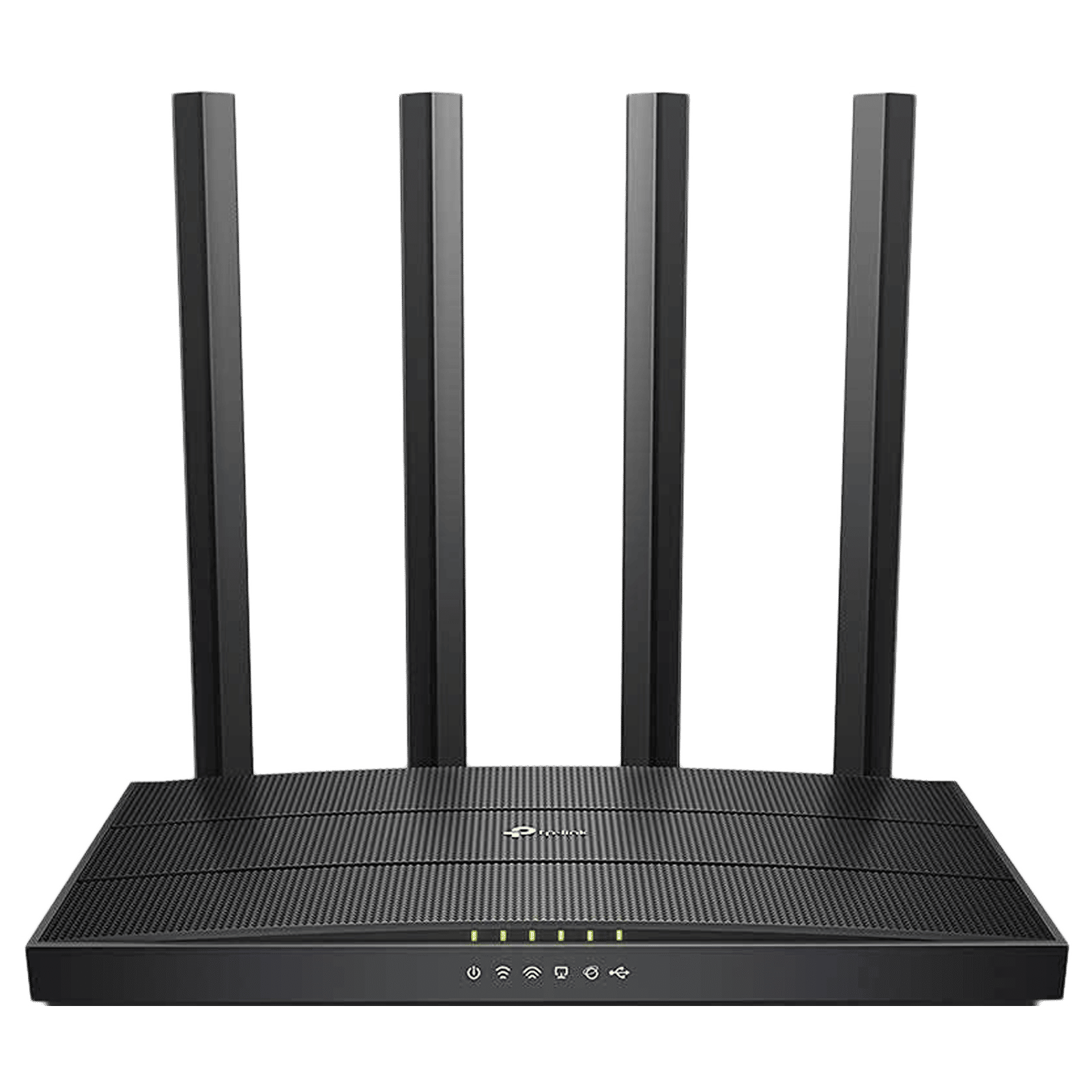 tp-link Archer C6U Dual Band WiFi Router (4 Antennas, 5 LAN Ports Multicast Support, Black)_1