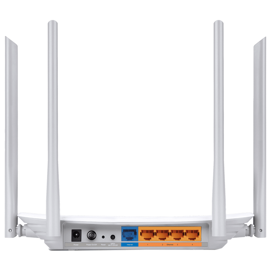 Tp-Link AC1200 Dual Band WiFi 5 Router (4 Antennas, 5 LAN Ports, MU-MIMO, SU?MIMO, White) Tp-Link AC1200 Dual Band WiFi 5 Router (4 Antennas, 5 LAN Ports, MU-MIMO, SU?MIMO, White)_3