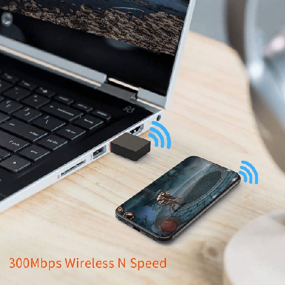 Tenda Wireless Mini U3 Single Band Network Adapter (2 Antennas, Advanced MIMO, Black)_6