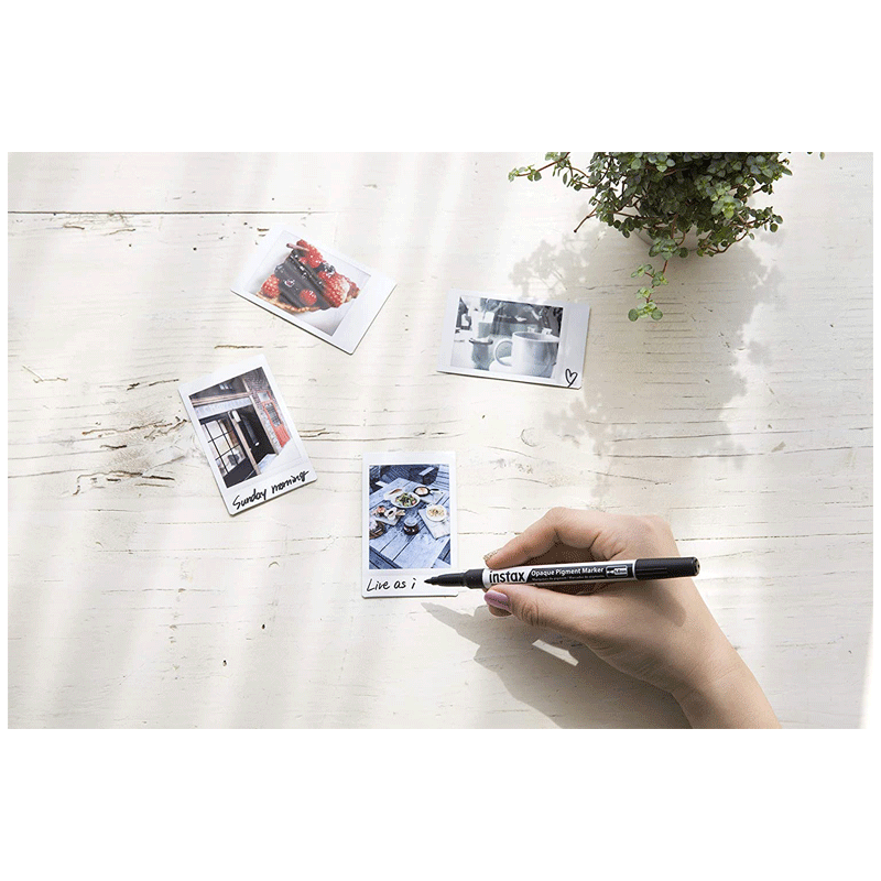 FUJIFILM Instax Mini Film Sheet (54 x 86 mm) Gloss Paper (80 Shots, 450gsm, IC0068, White)_4