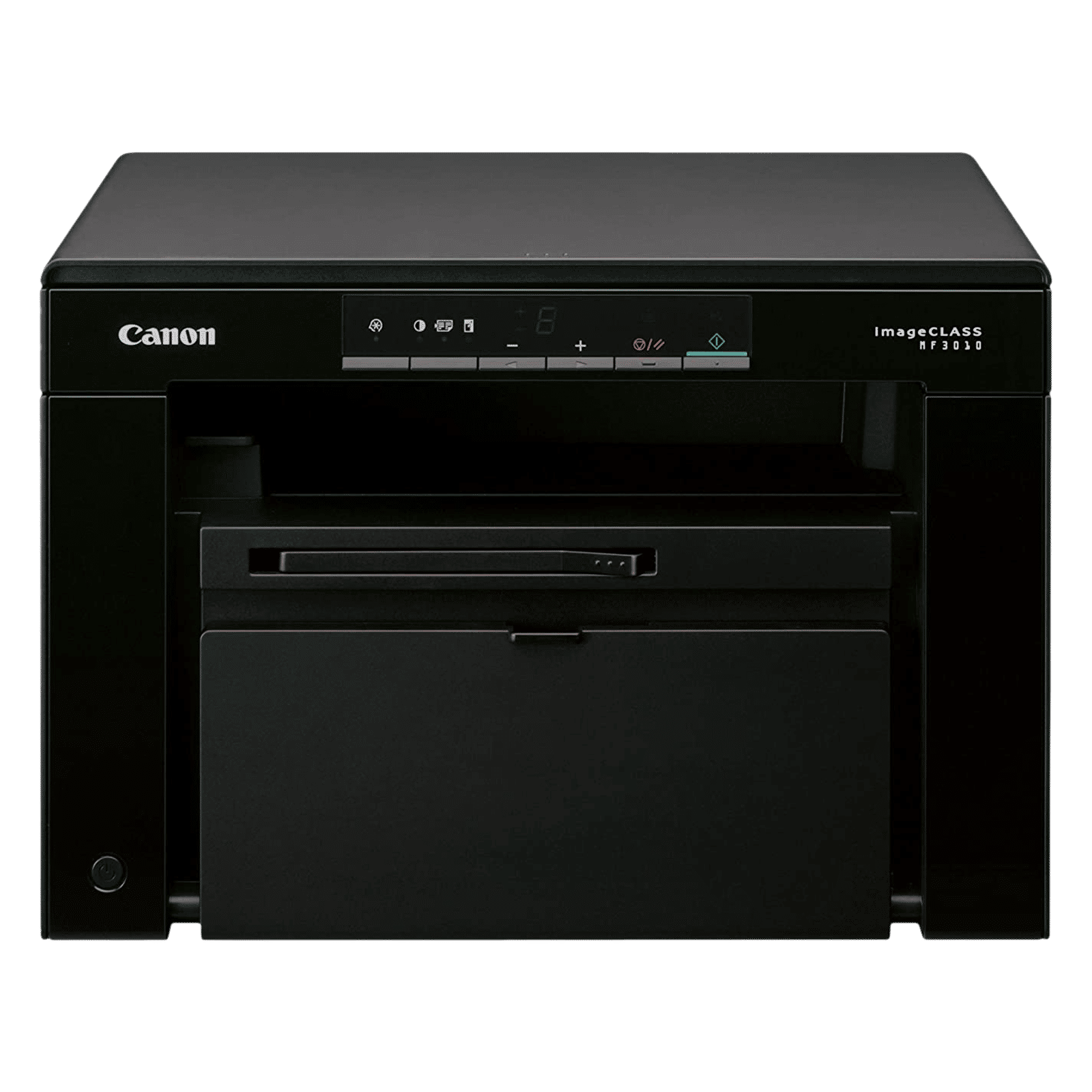 Canon Image Class Black & White Multi-Function Laserjet Printer (19 ppm Print Speed, MF3010, Black)_1