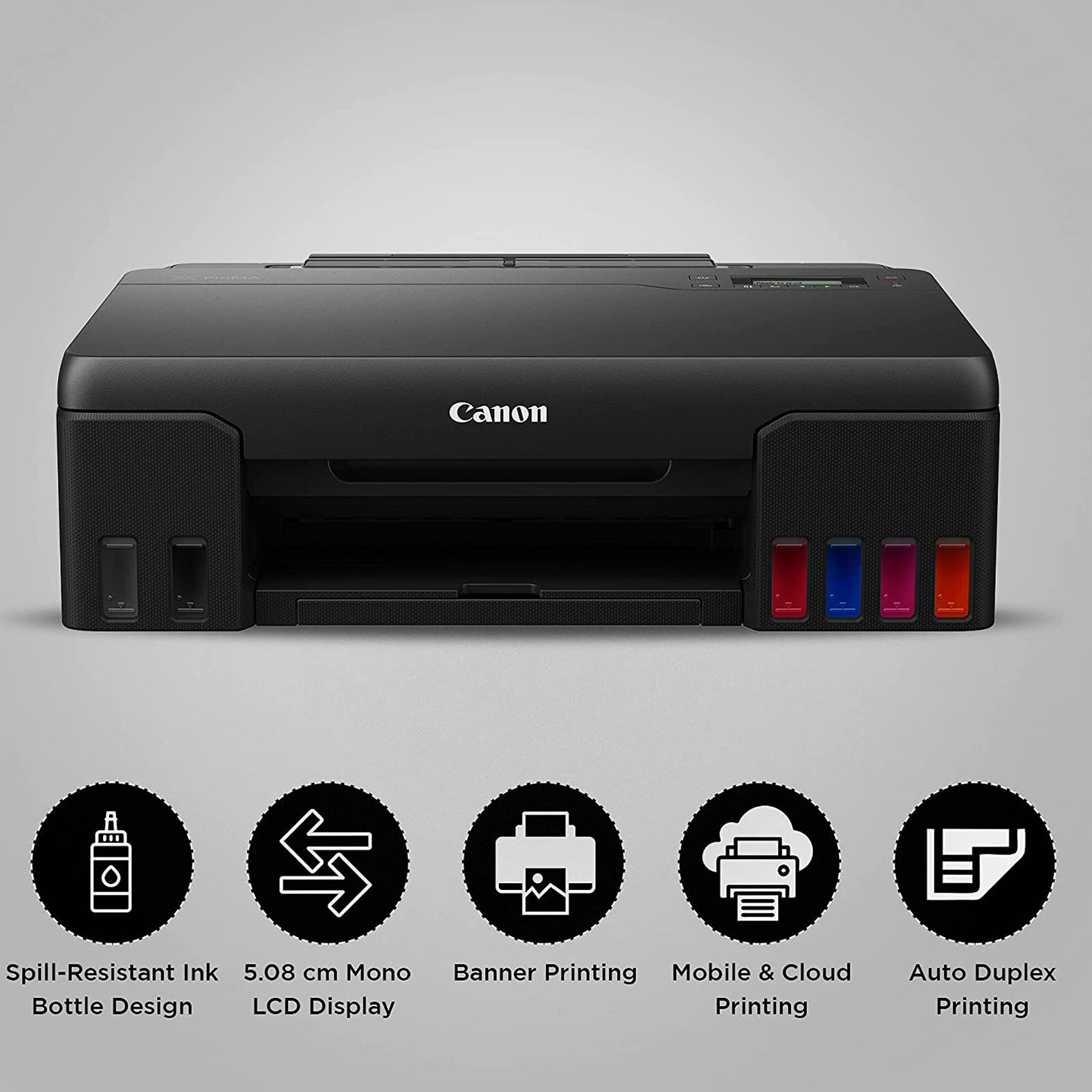 Canon Pixma G570 Wireless Color Ink Tank Printer (Wide Color Gamut, Black) Canon Pixma G570 Wireless Color Ink Tank Printer (Wide Color Gamut, Black)_4